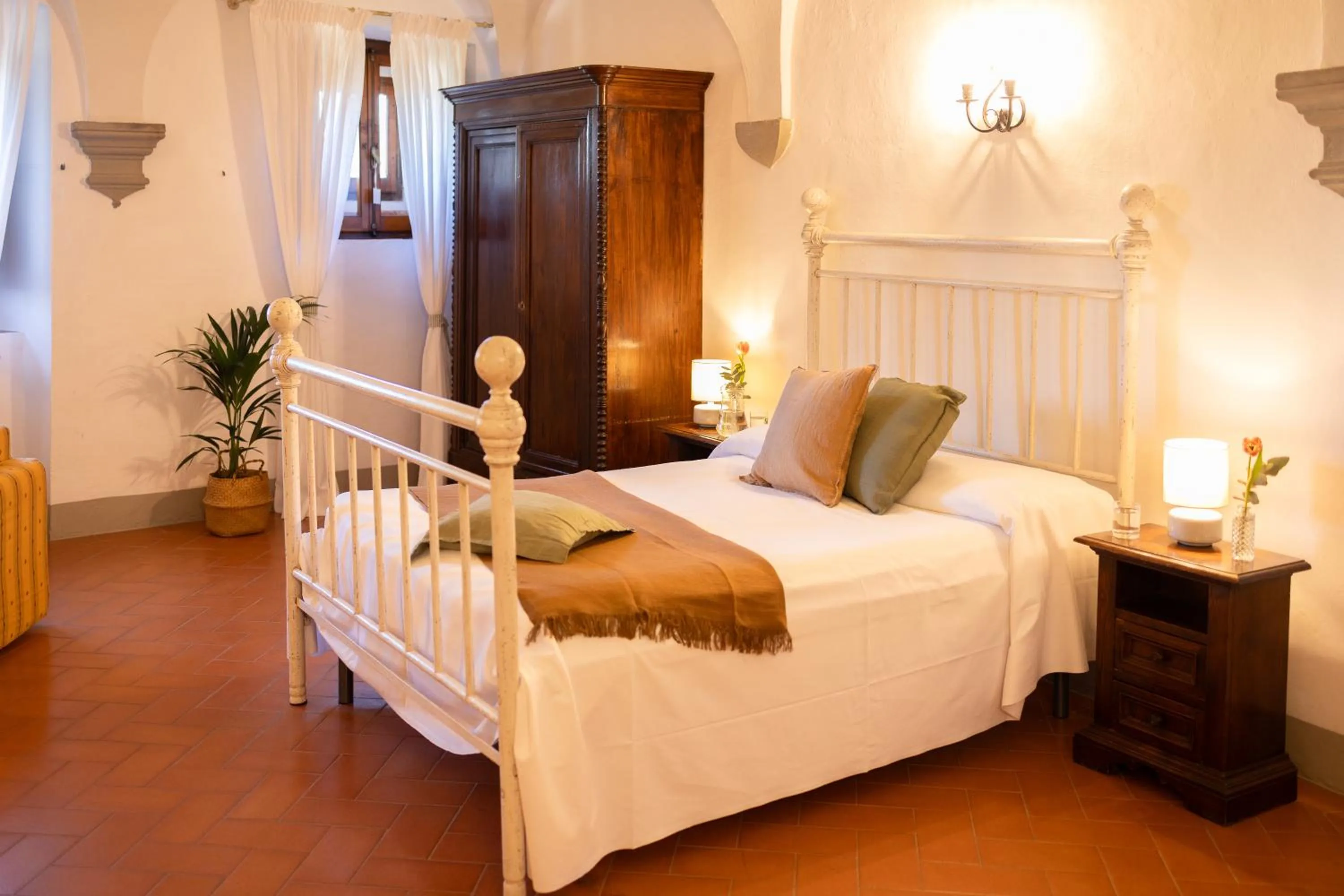 Bed in Castello Vicchiomaggio