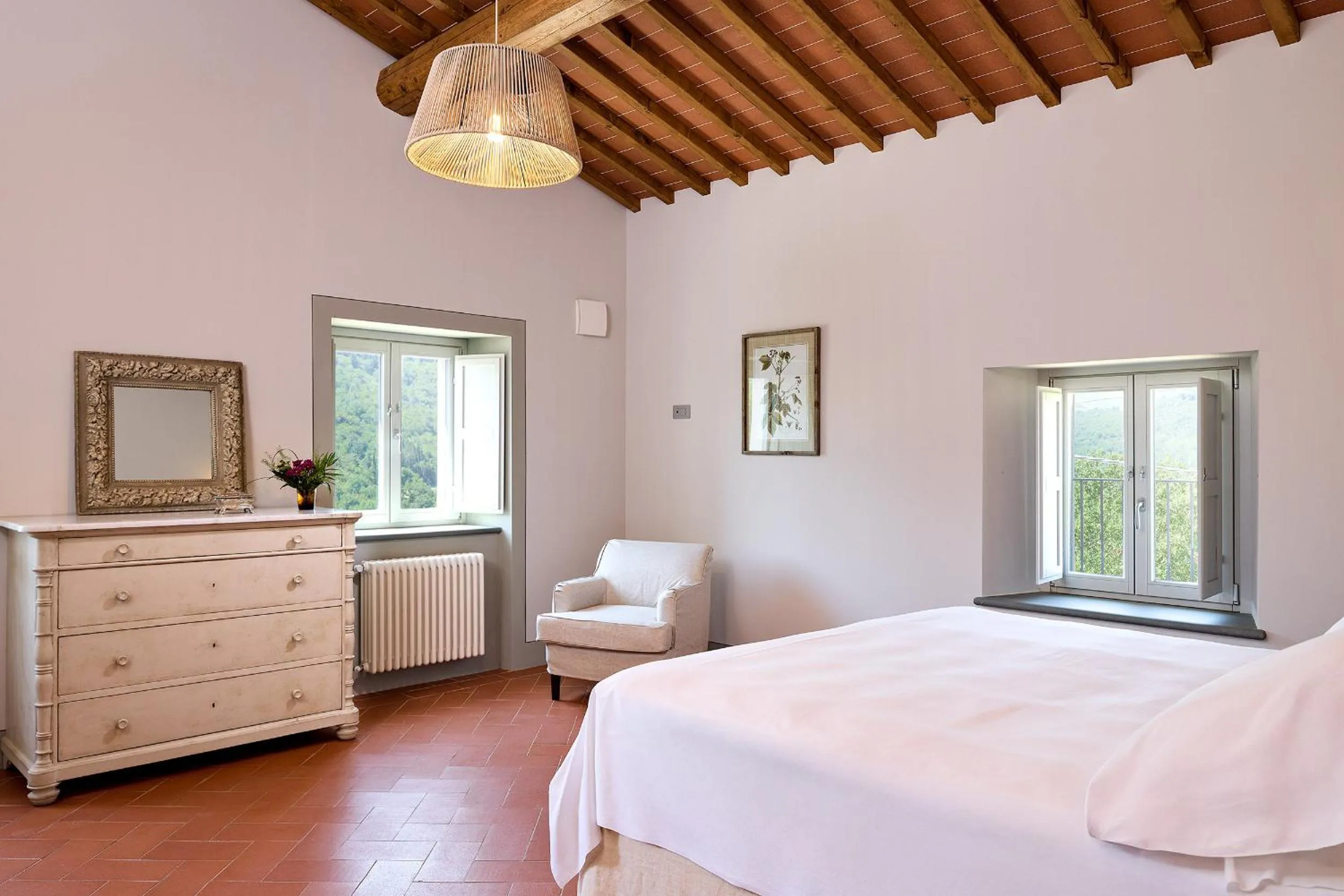 Bed in Castello Vicchiomaggio