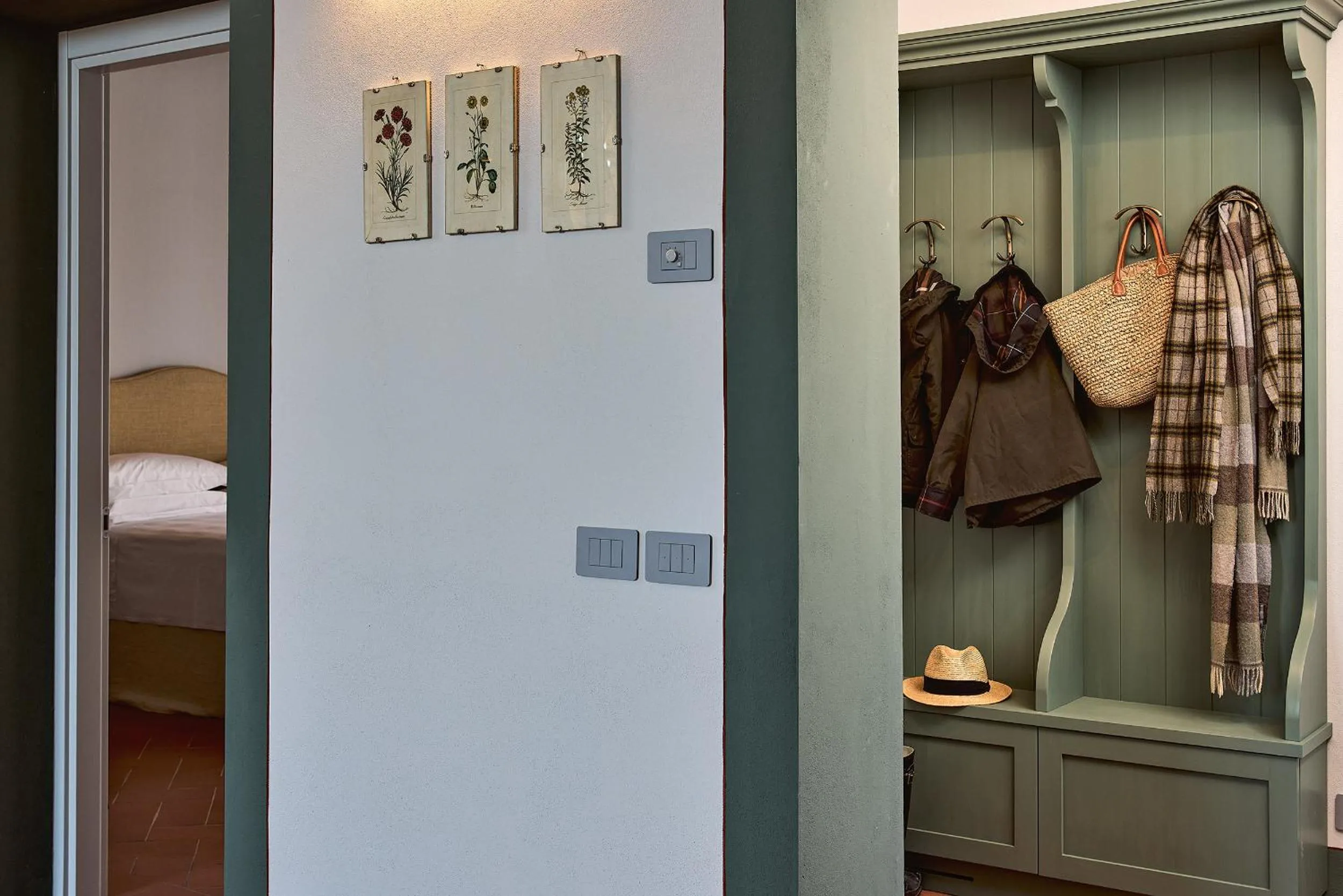 Bed in Castello Vicchiomaggio