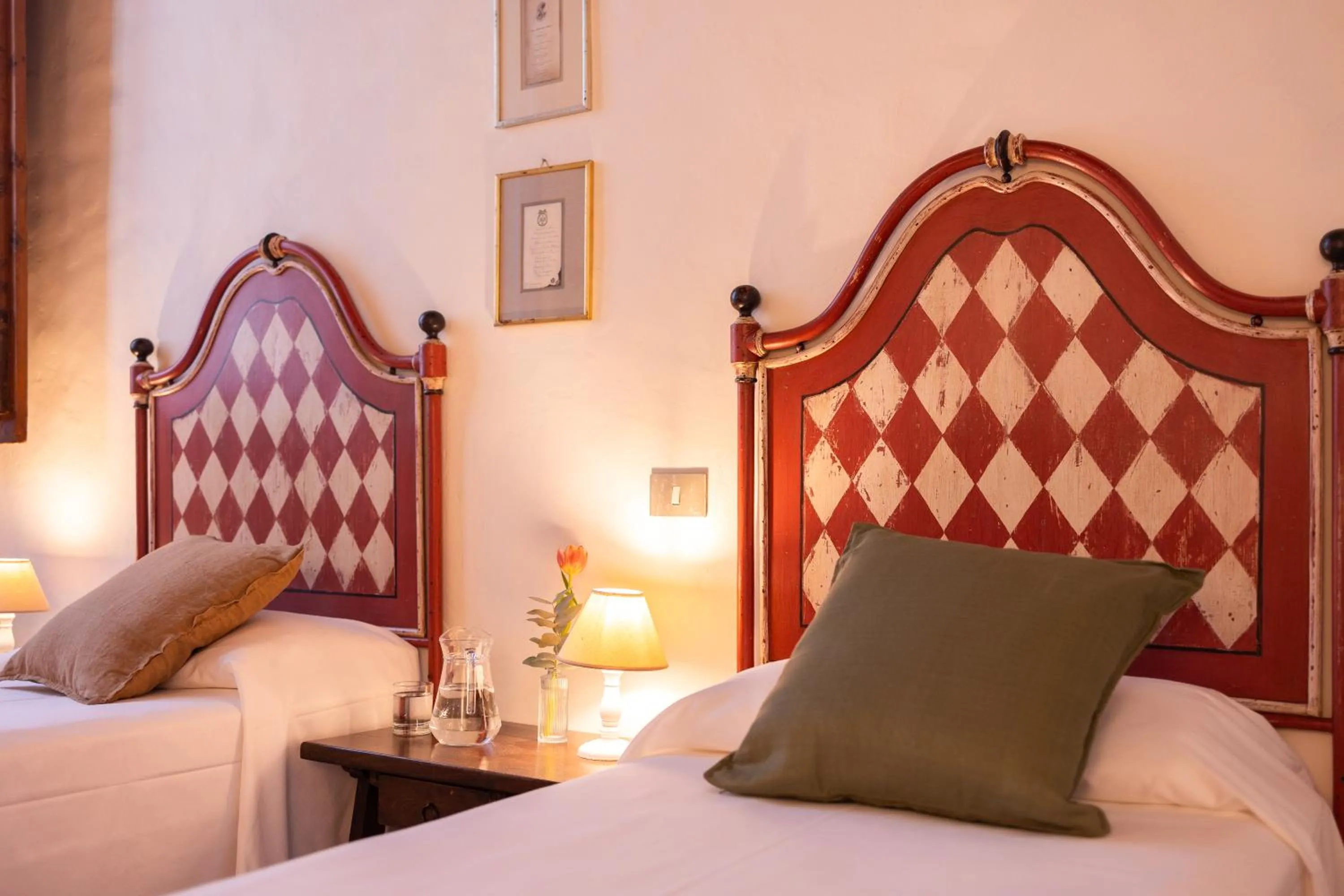 Bed in Castello Vicchiomaggio