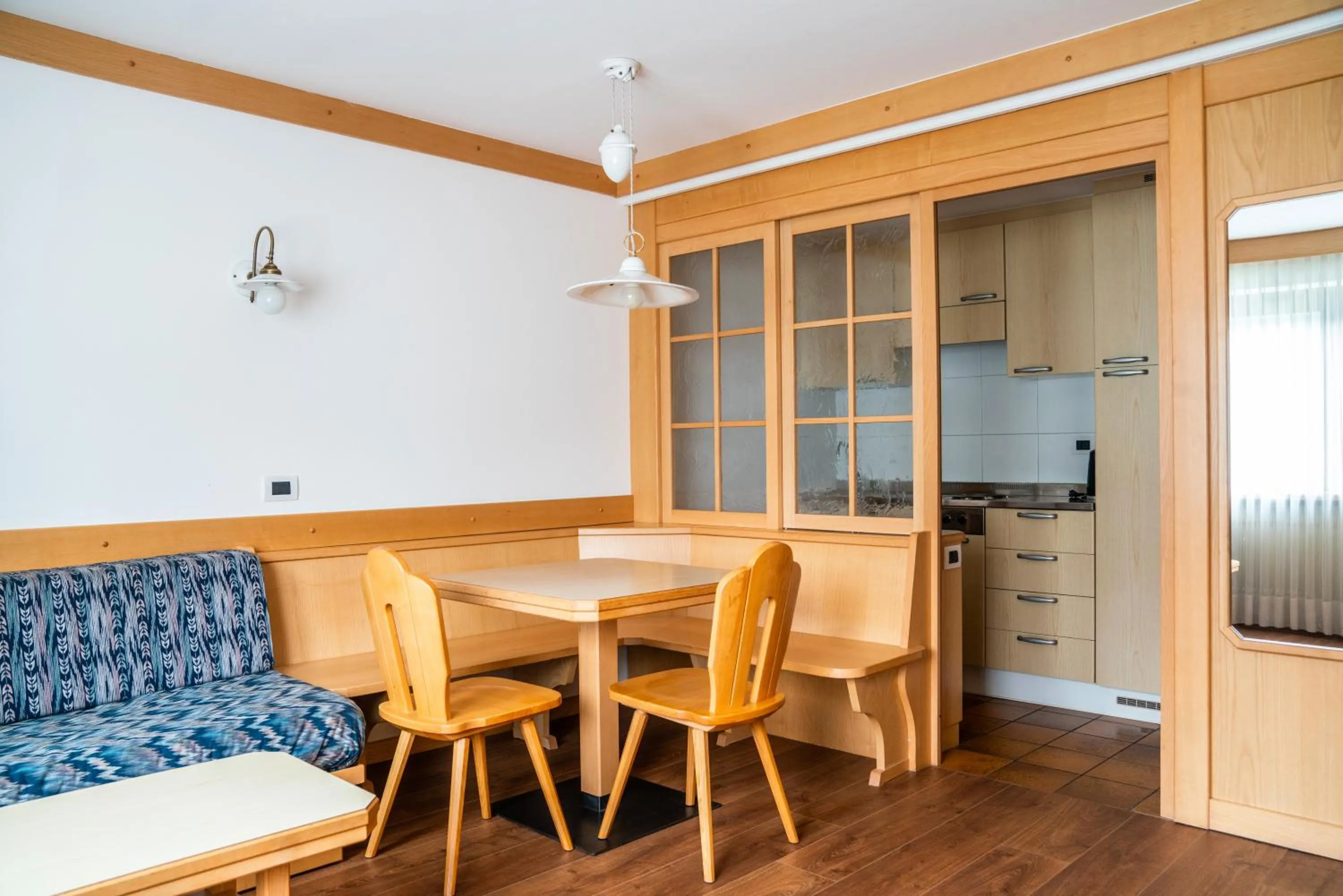 Kitchen or kitchenette in Apartments Boè