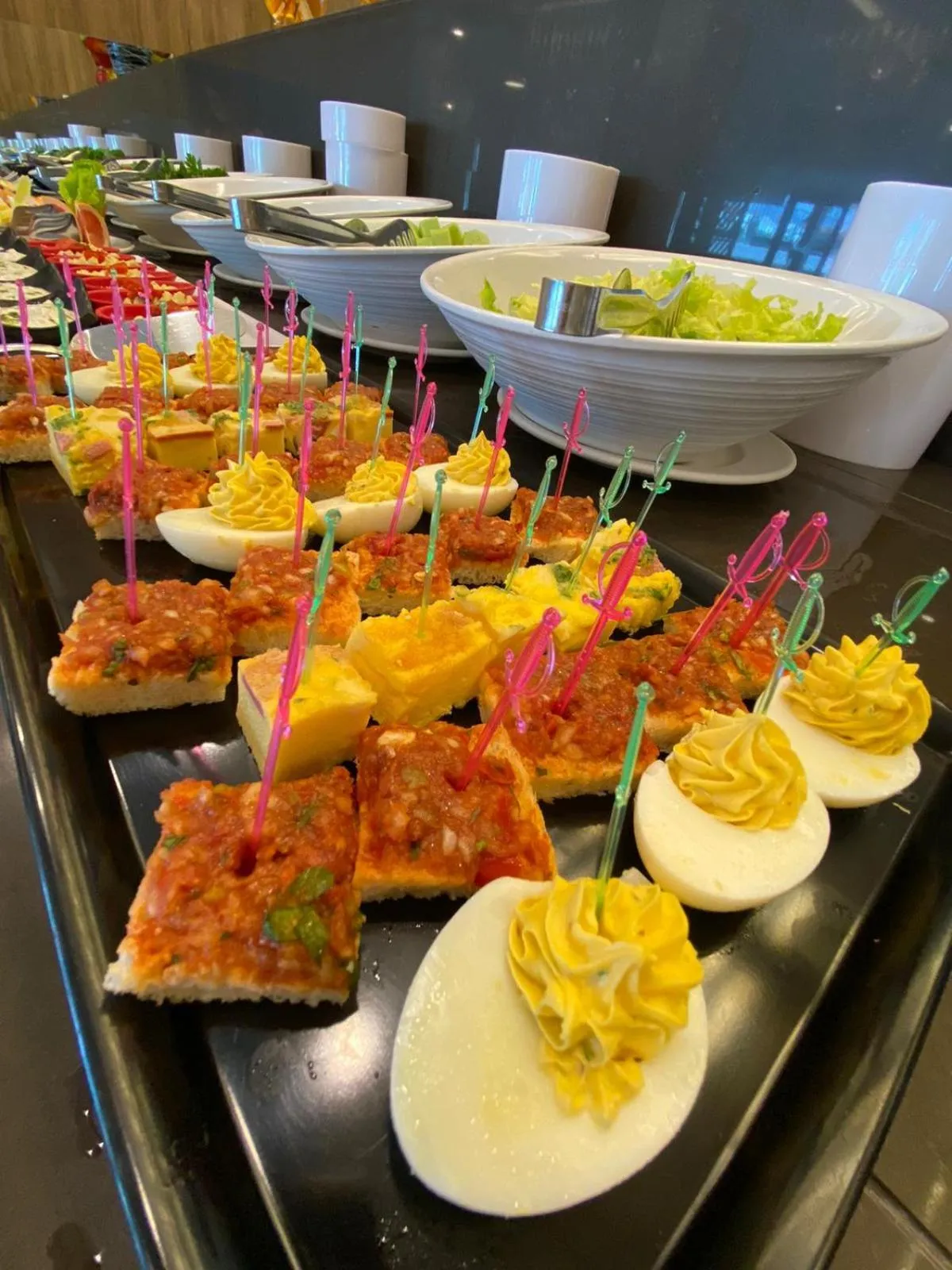 Food close-up in Istanbul Beach Hotel - All Inclusive