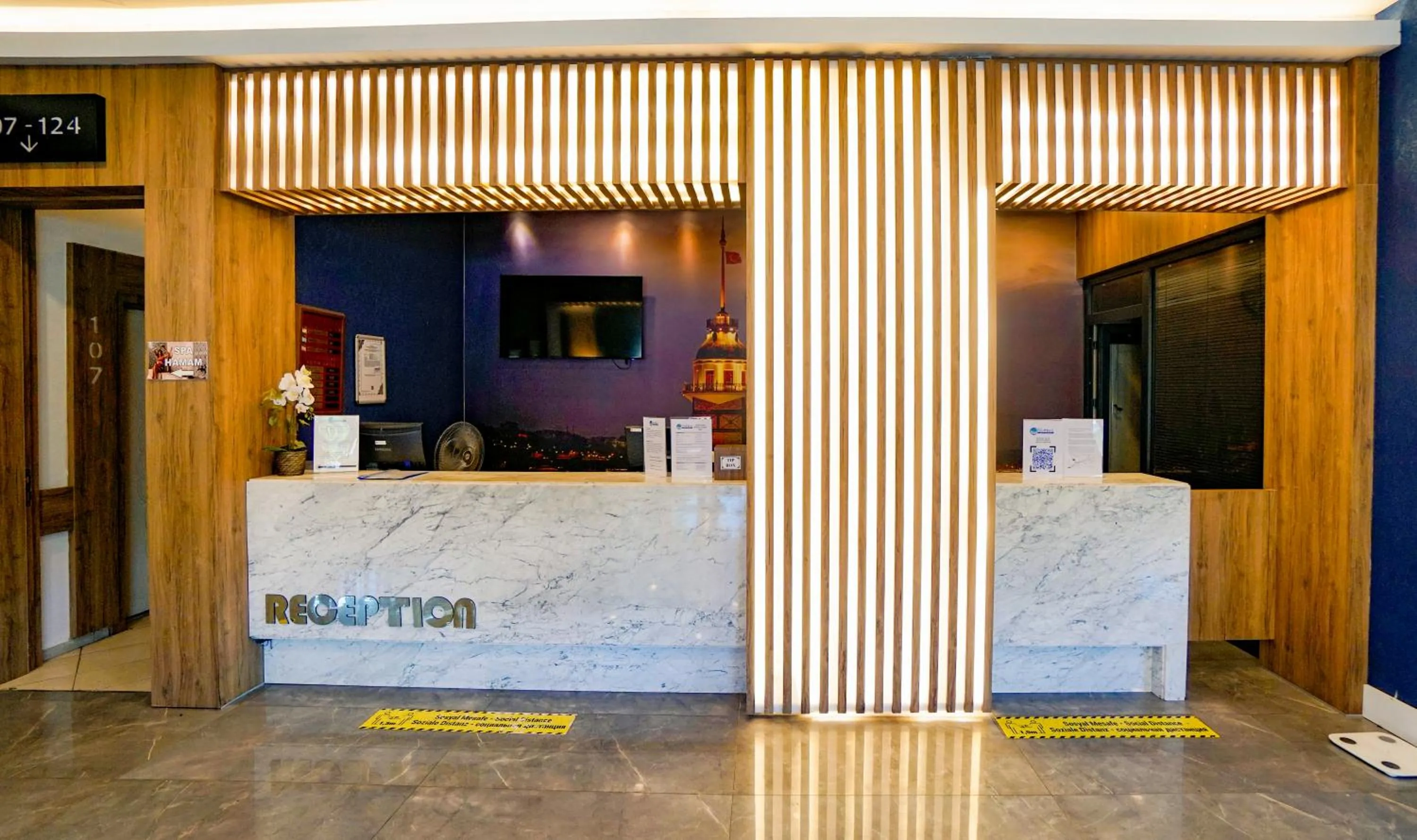 Lobby or reception in Istanbul Beach Hotel - All Inclusive