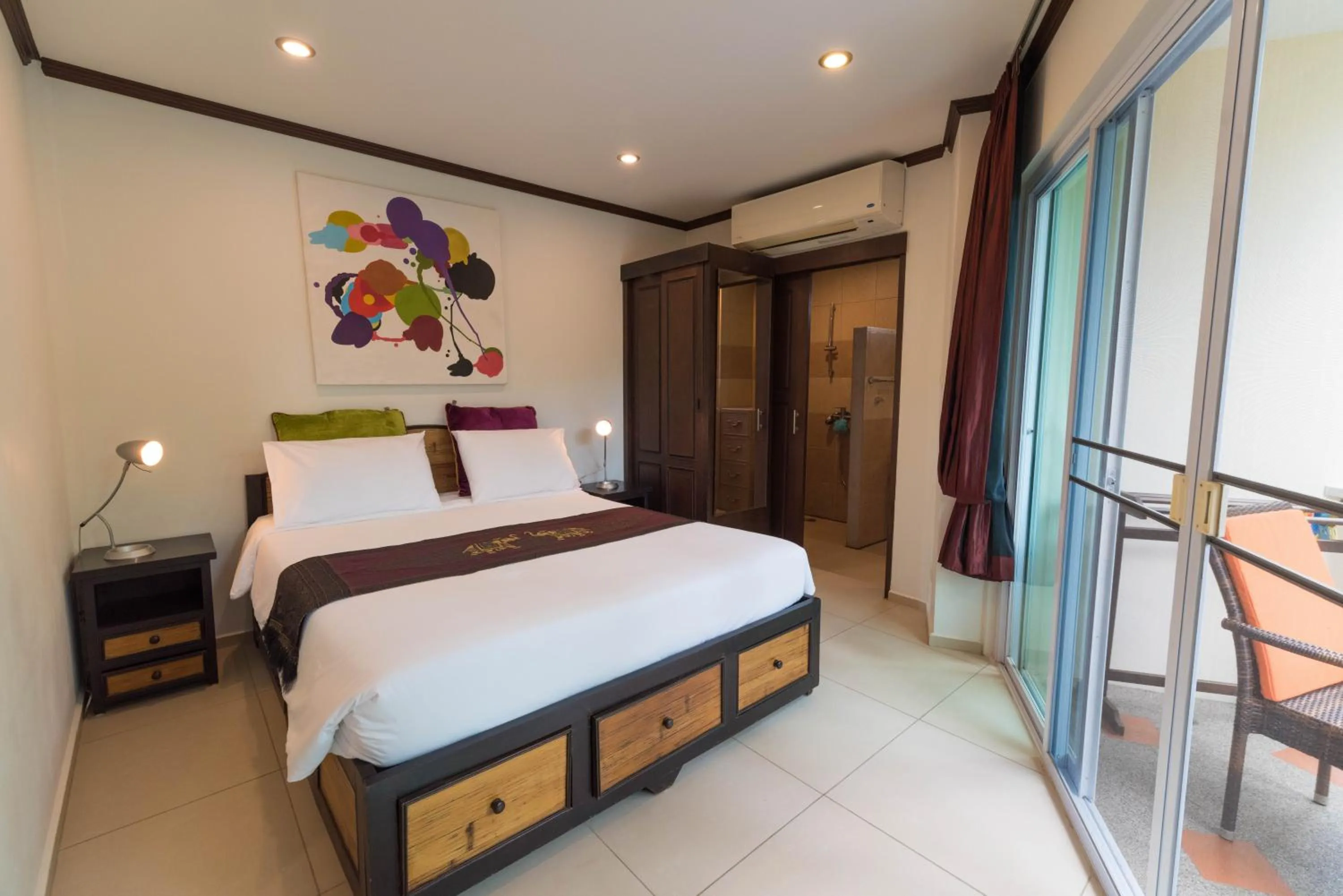 Bedroom, Bed in Chaweng Noi Residence