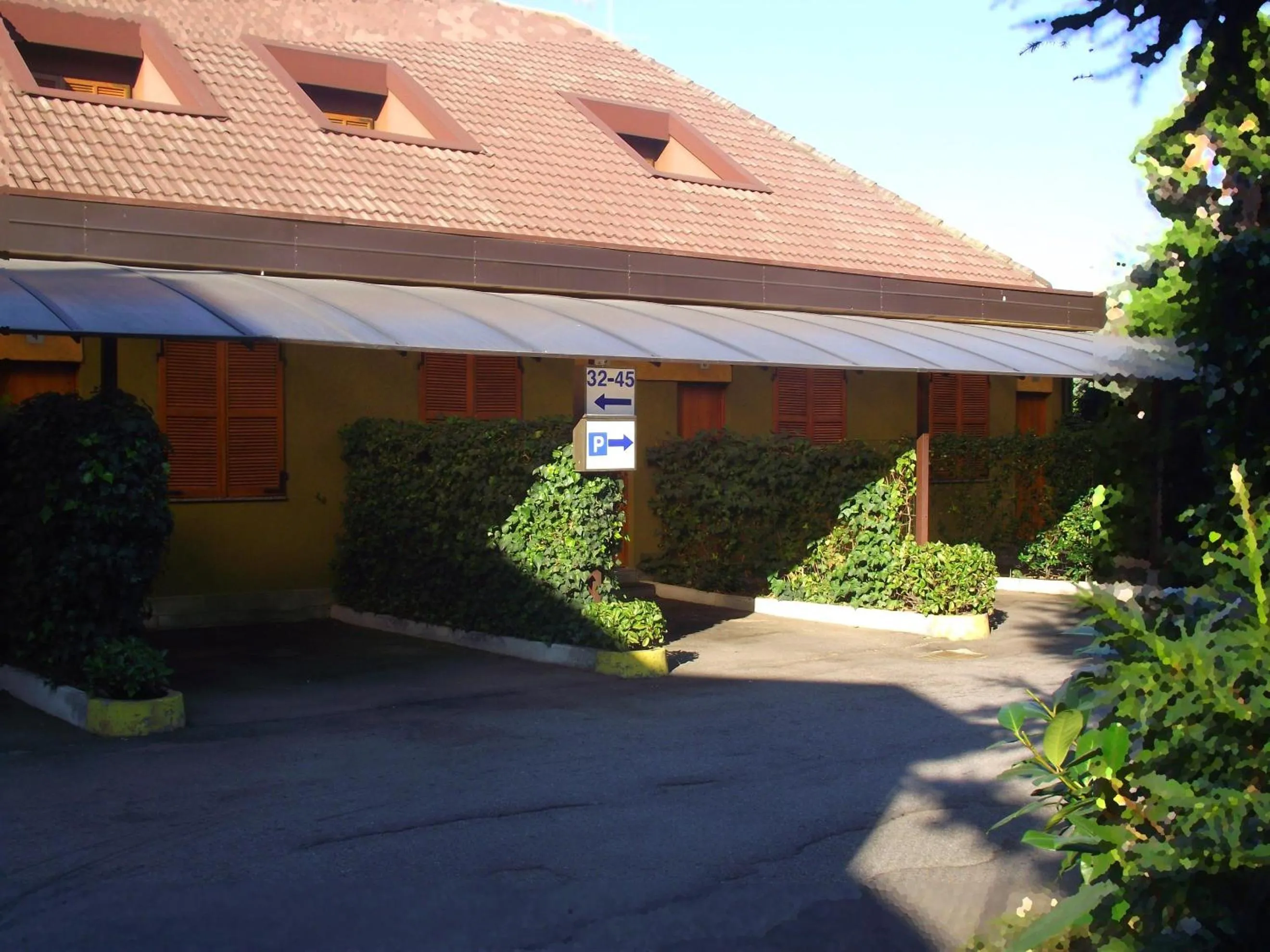 Facade/entrance in Hotel Motel Ovest