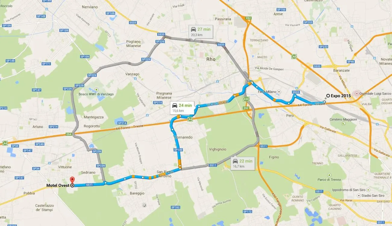 View (from property/room) in Hotel Motel Ovest