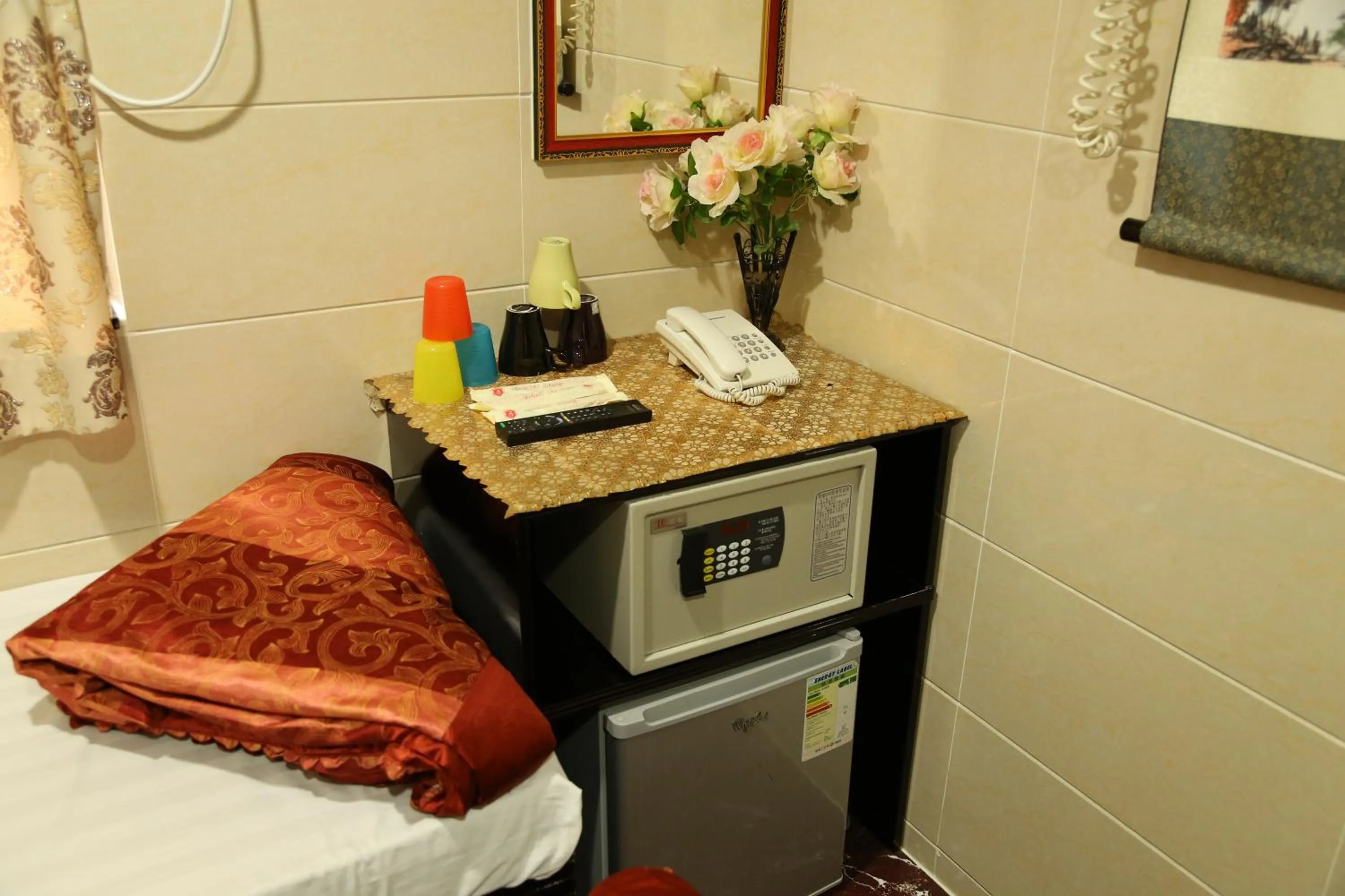 Decorative detail, Bed in Australian Guest House