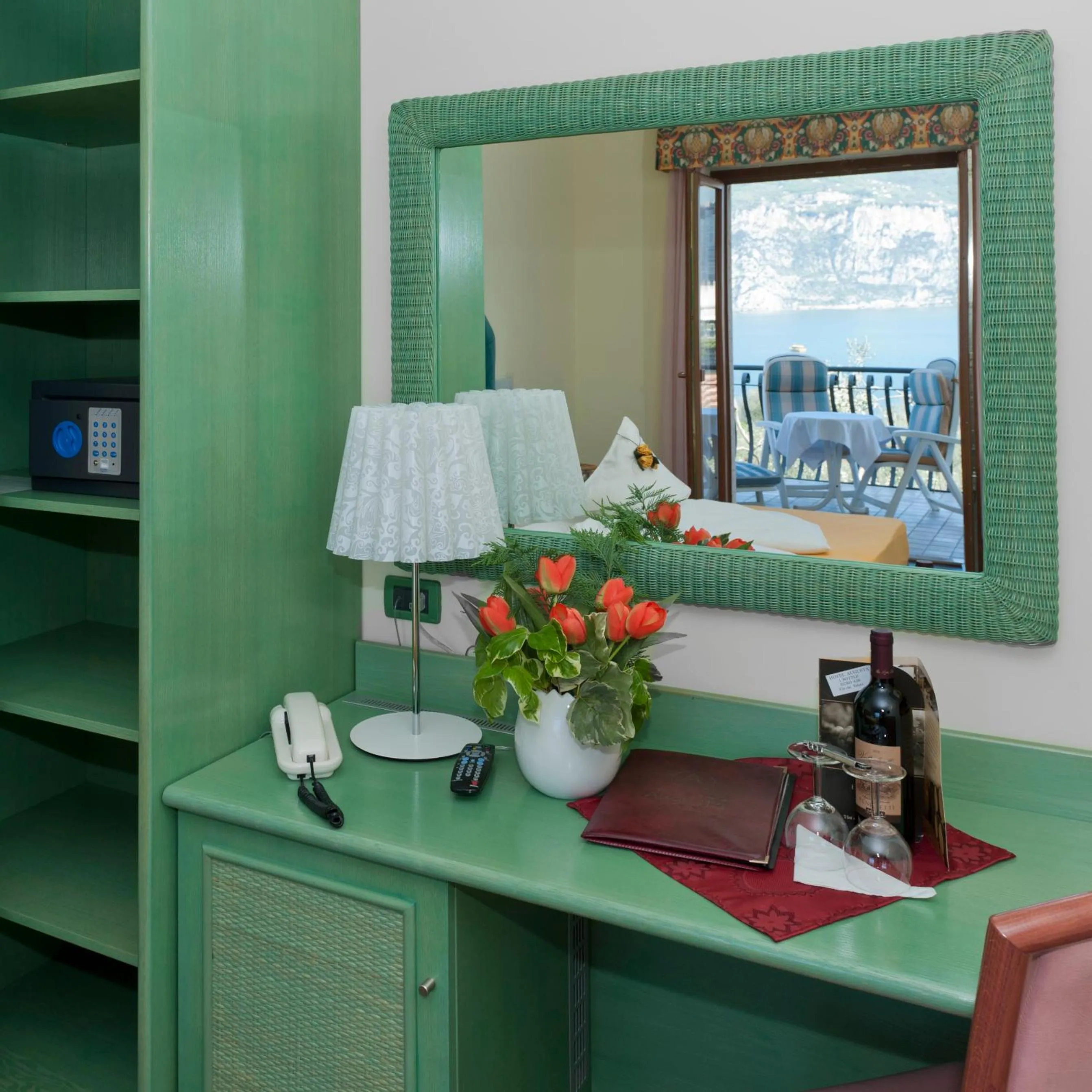 Decorative detail in Hotel Augusta