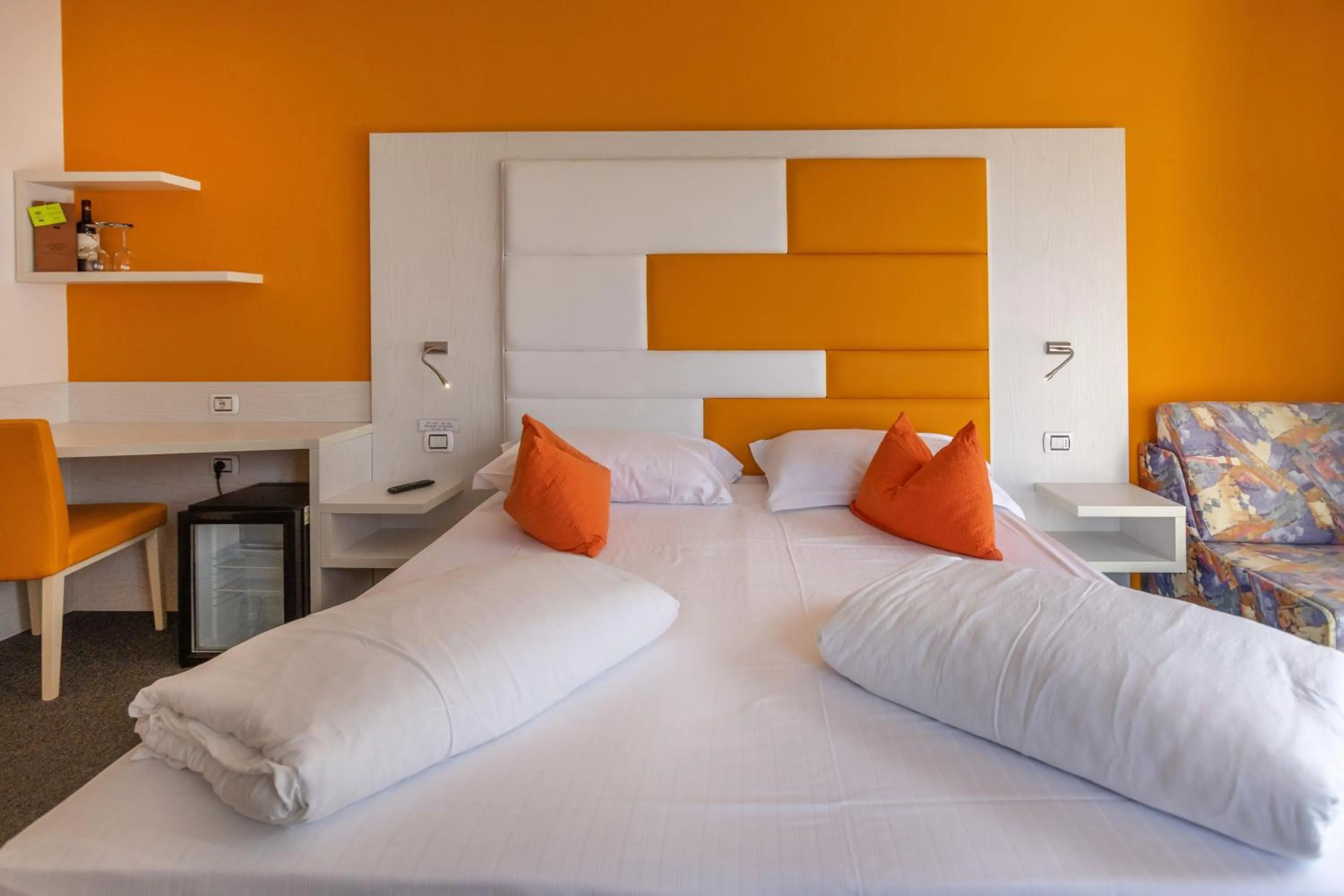 Bed in Hotel Augusta