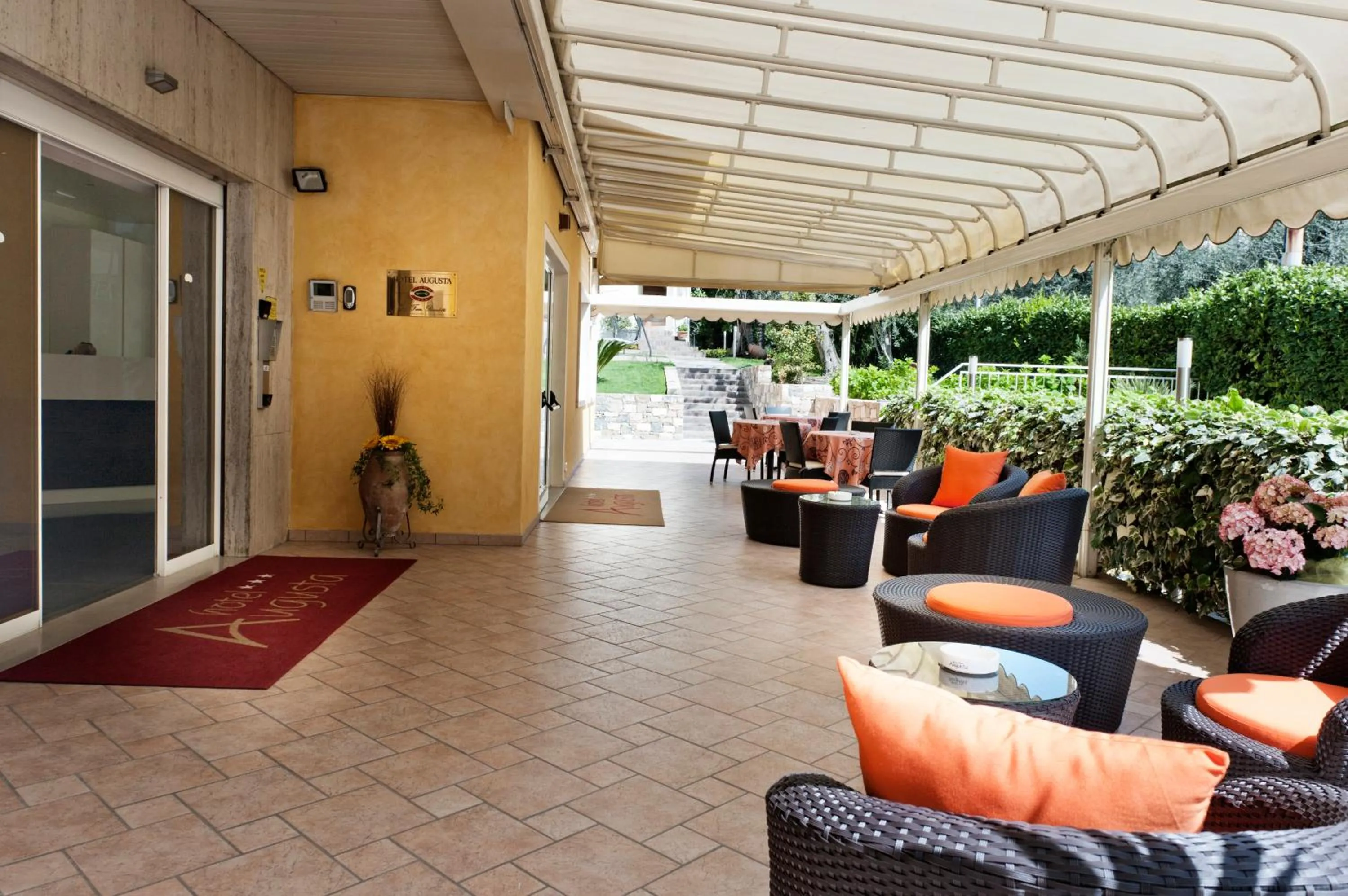 Garden in Hotel Augusta