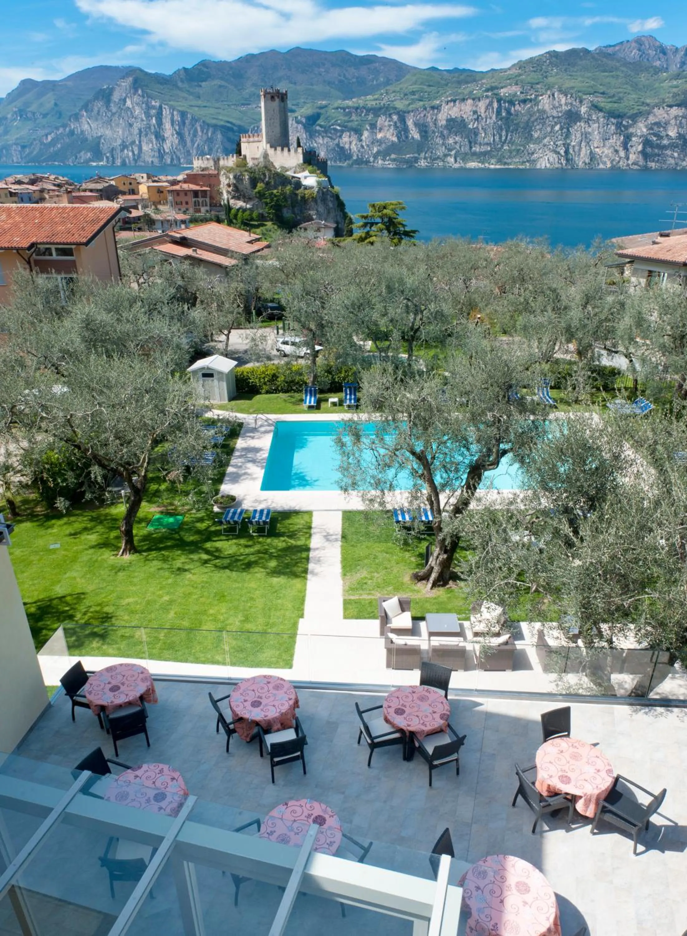 Bird's eye view in Hotel Augusta