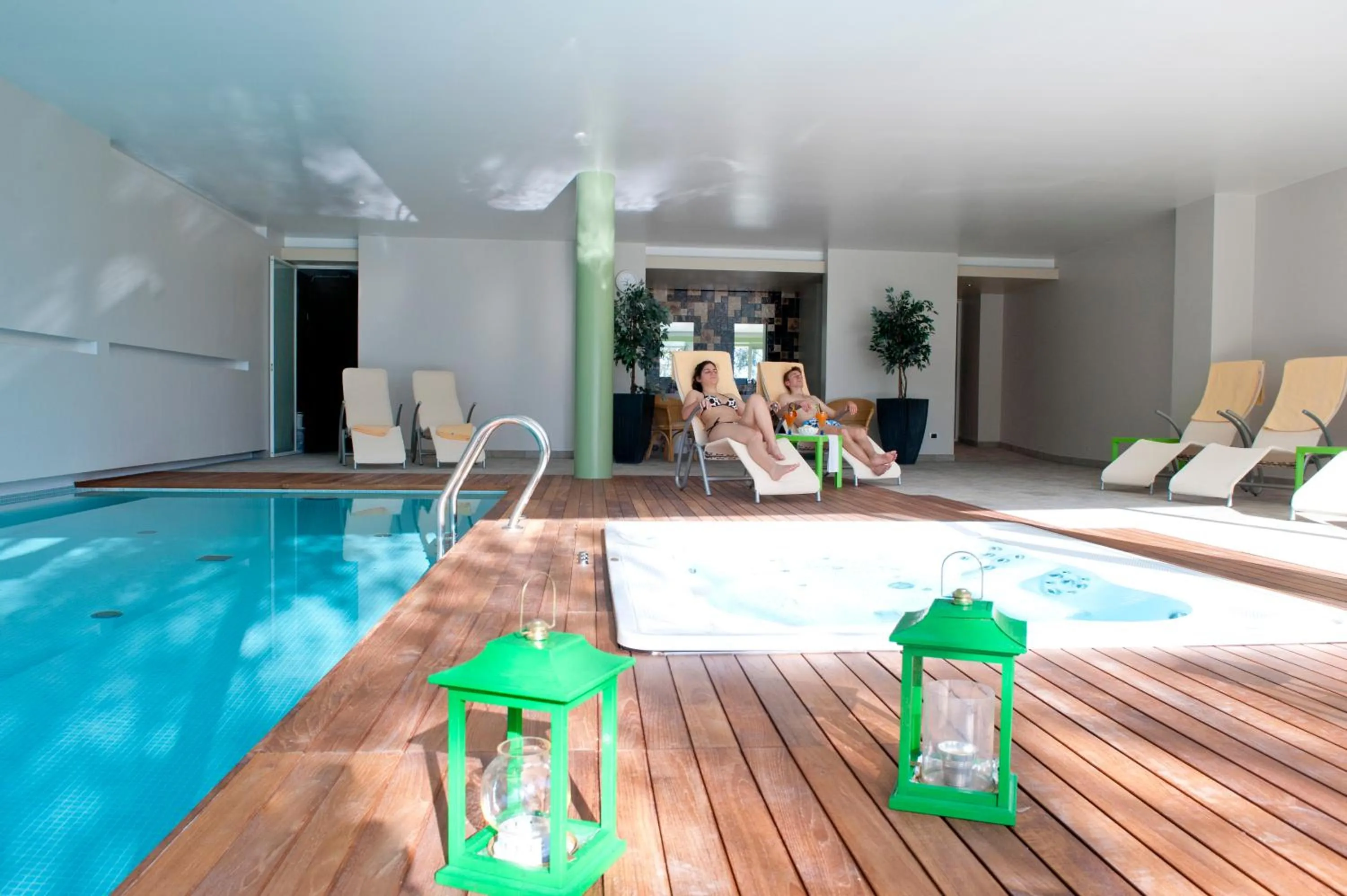 Swimming pool in Hotel Augusta