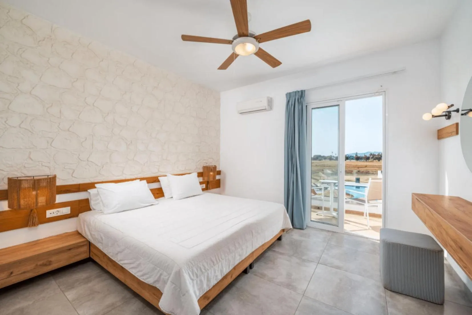 Bed in Summer Village of Hippokrates - Adults only