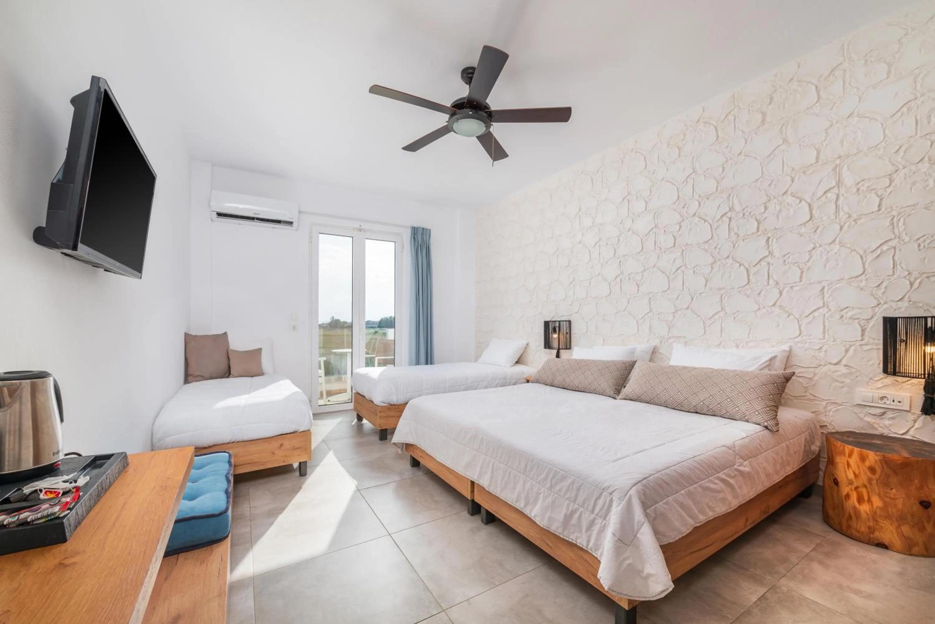 Bed in Summer Village of Hippokrates - Adults only