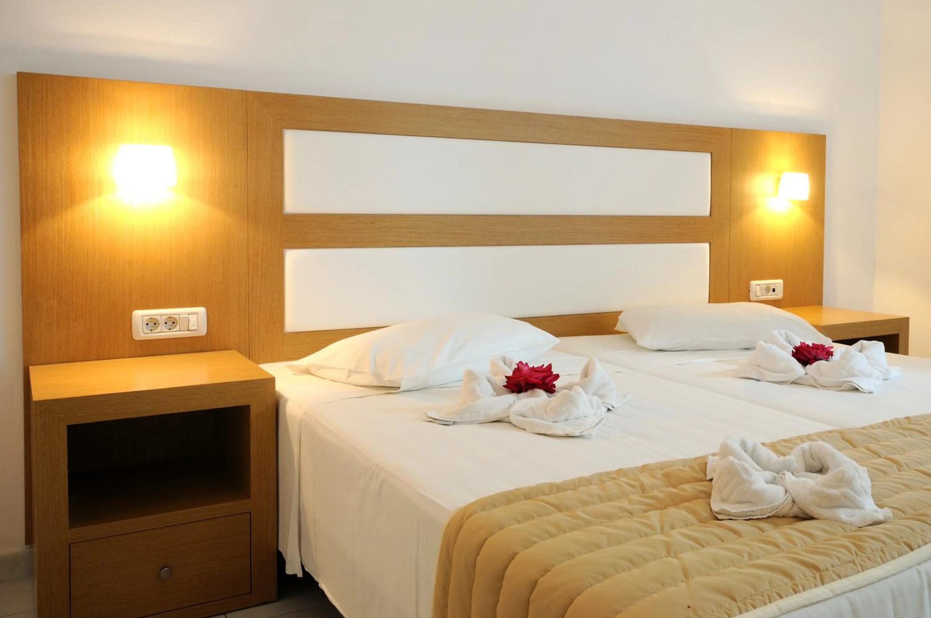 Bedroom, Bed in Summer Village of Hippokrates - Adults only