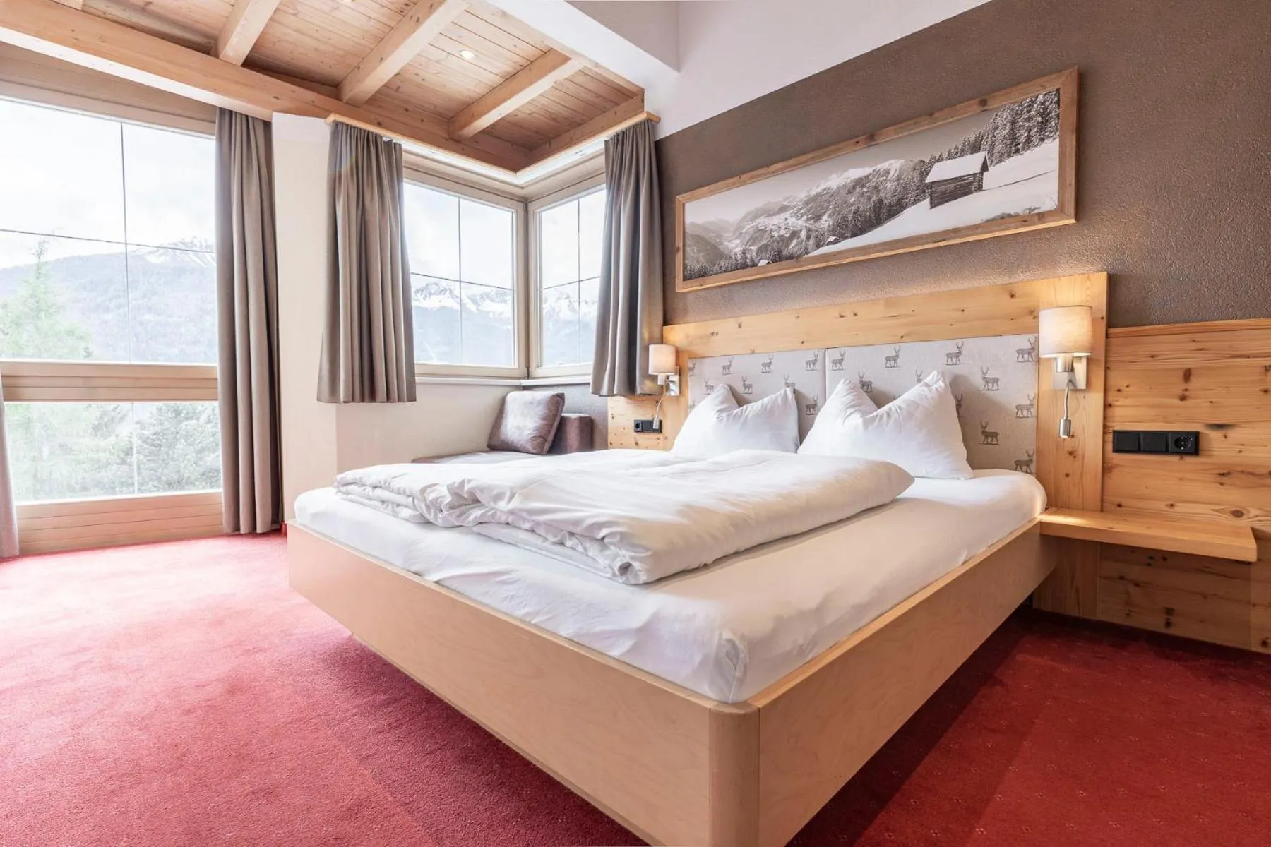 Bed in LAUDEGGHOF Ladis