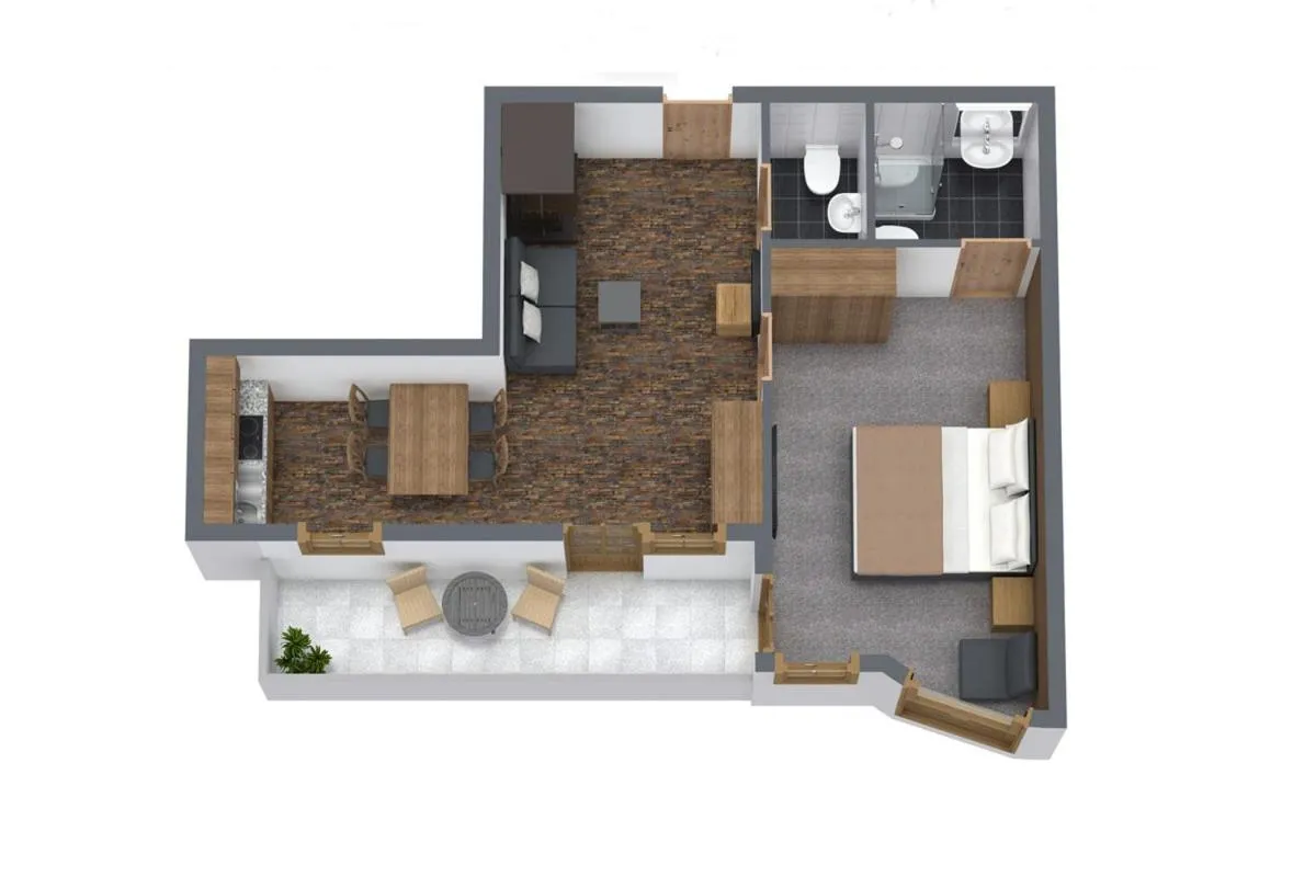 Floor plan in LAUDEGGHOF Ladis