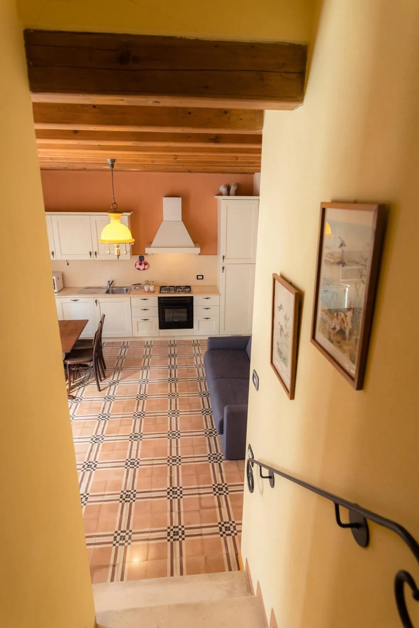 Living room, Bed in Villa Nichesola