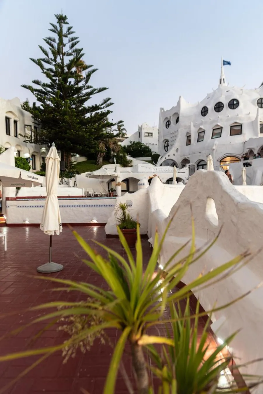 Property building in Club Hotel Casapueblo