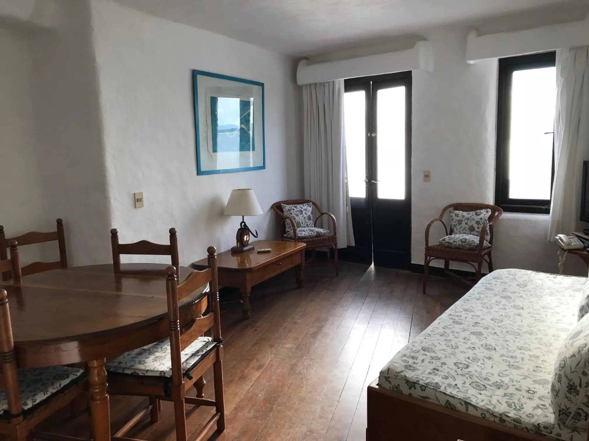 Property building, Bed in Club Hotel Casapueblo