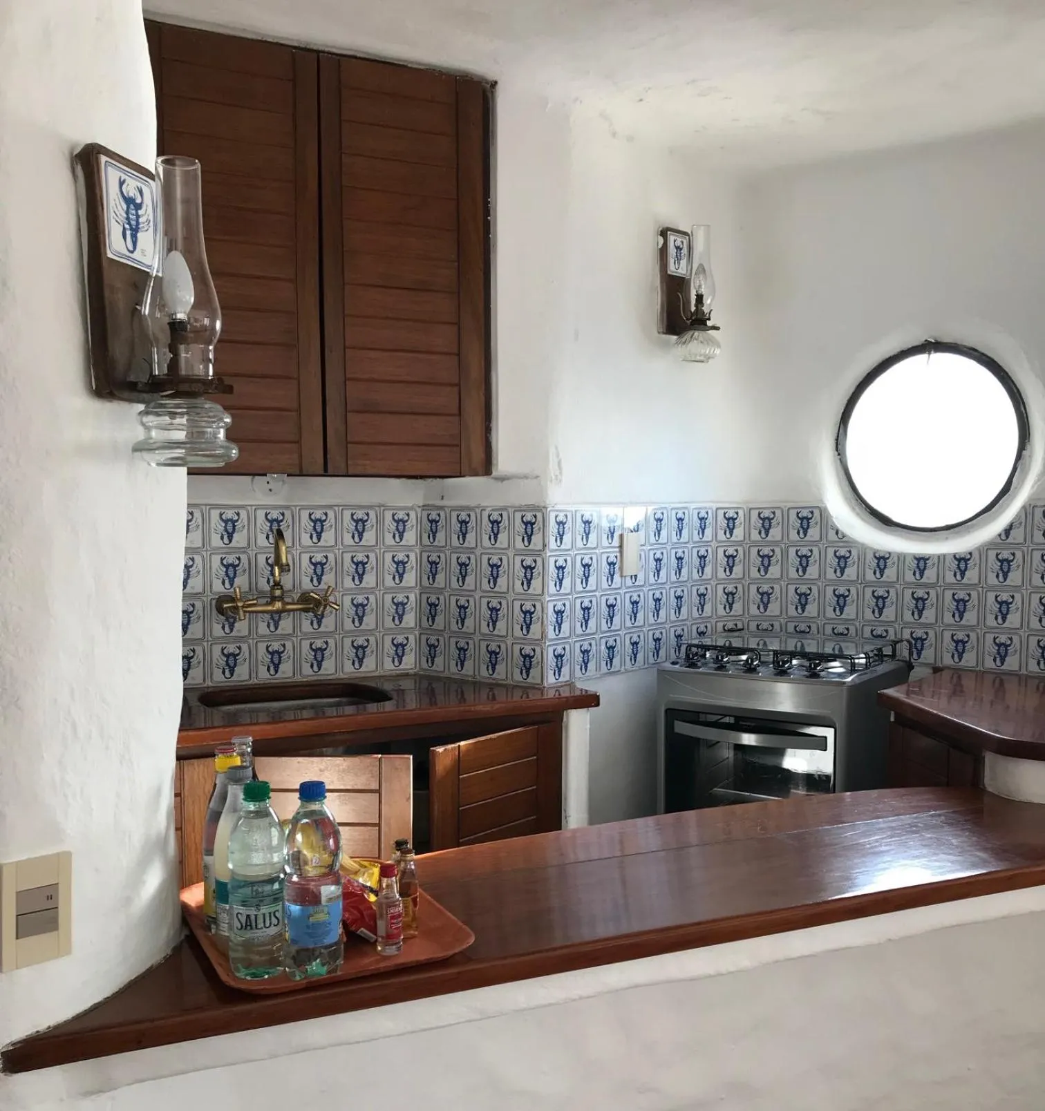 Kitchen or kitchenette in Club Hotel Casapueblo