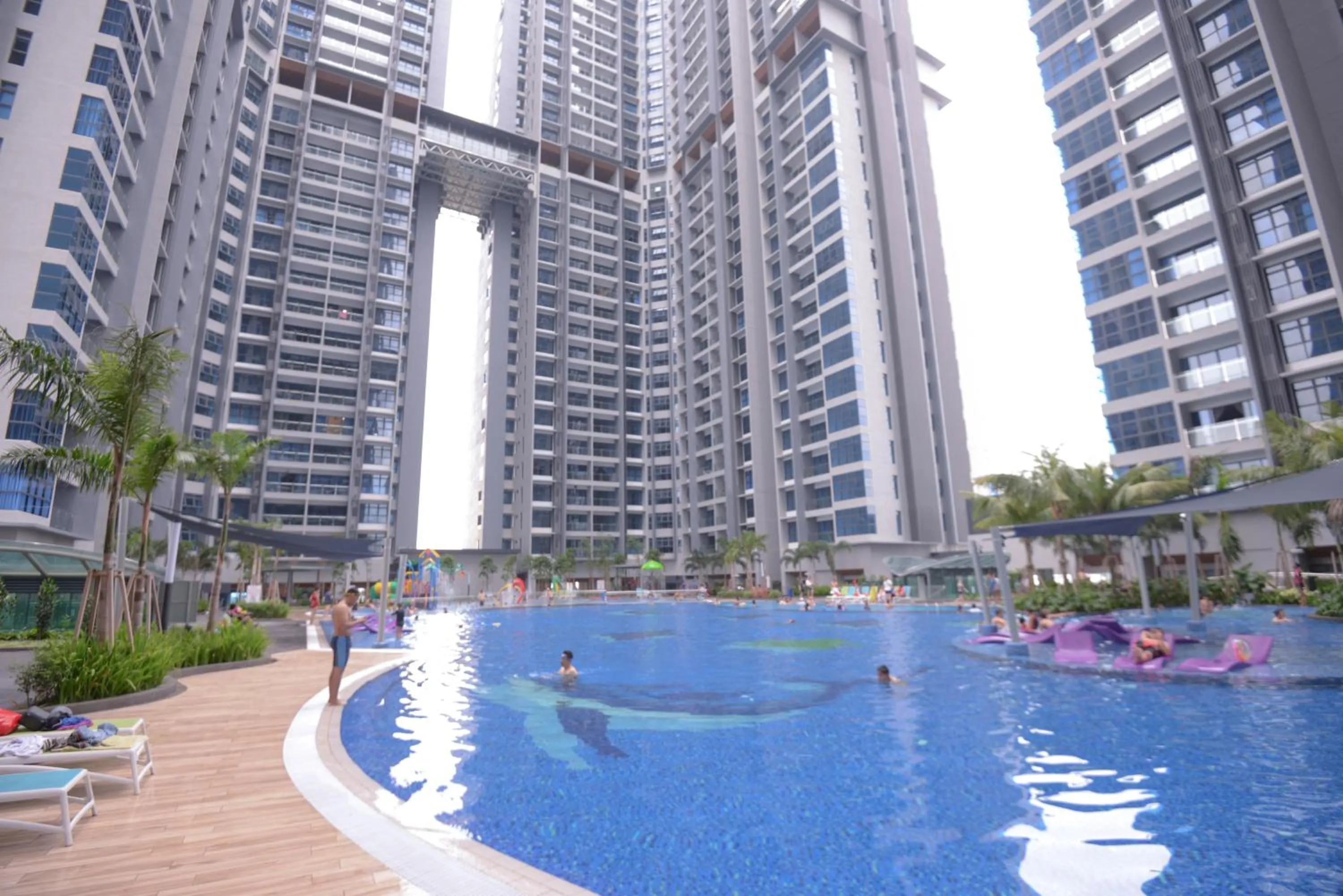 Swimming pool in Atlantis Residence @ Icon Stay Melaka