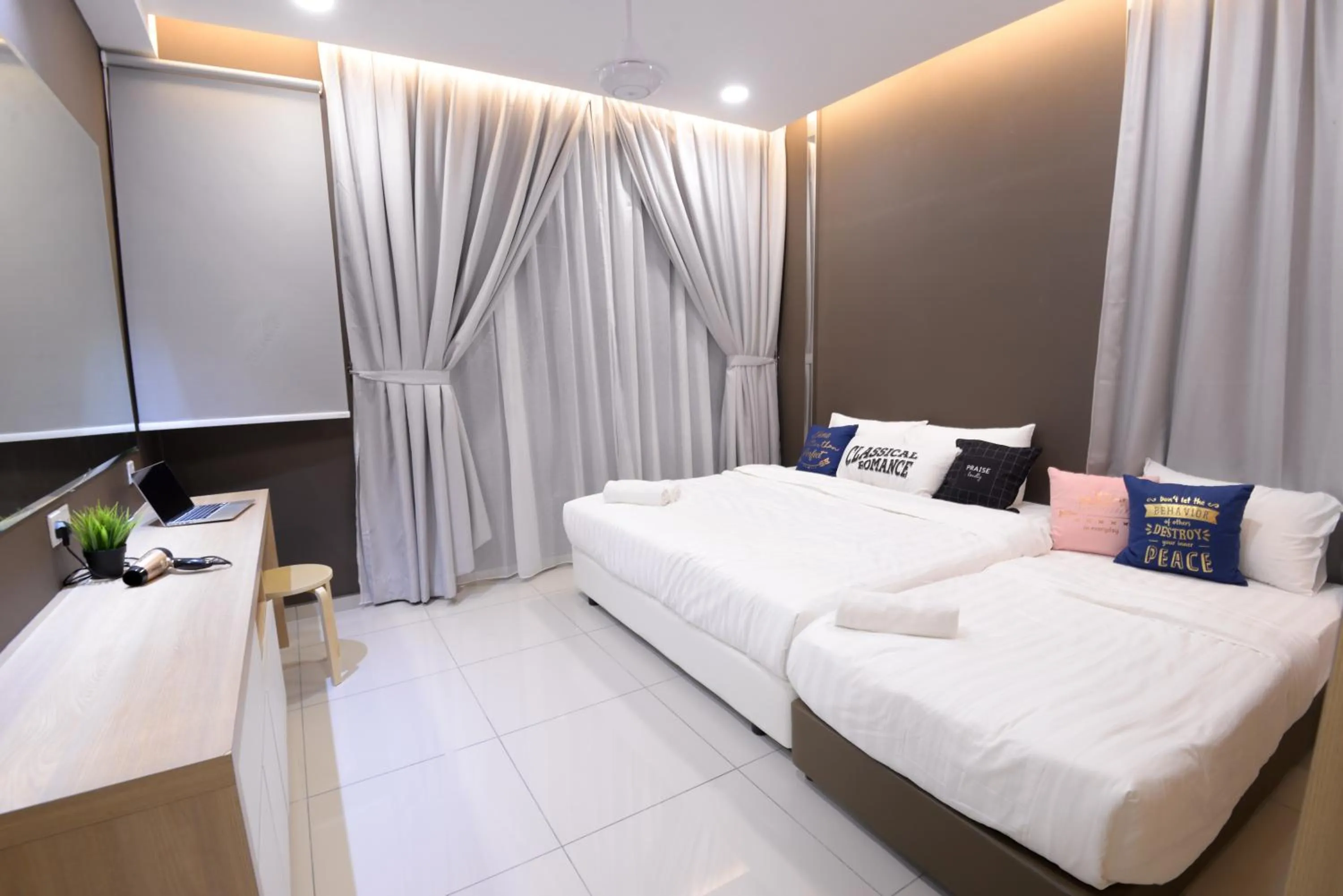 Bedroom, Bed in Atlantis Residence @ Icon Stay Melaka