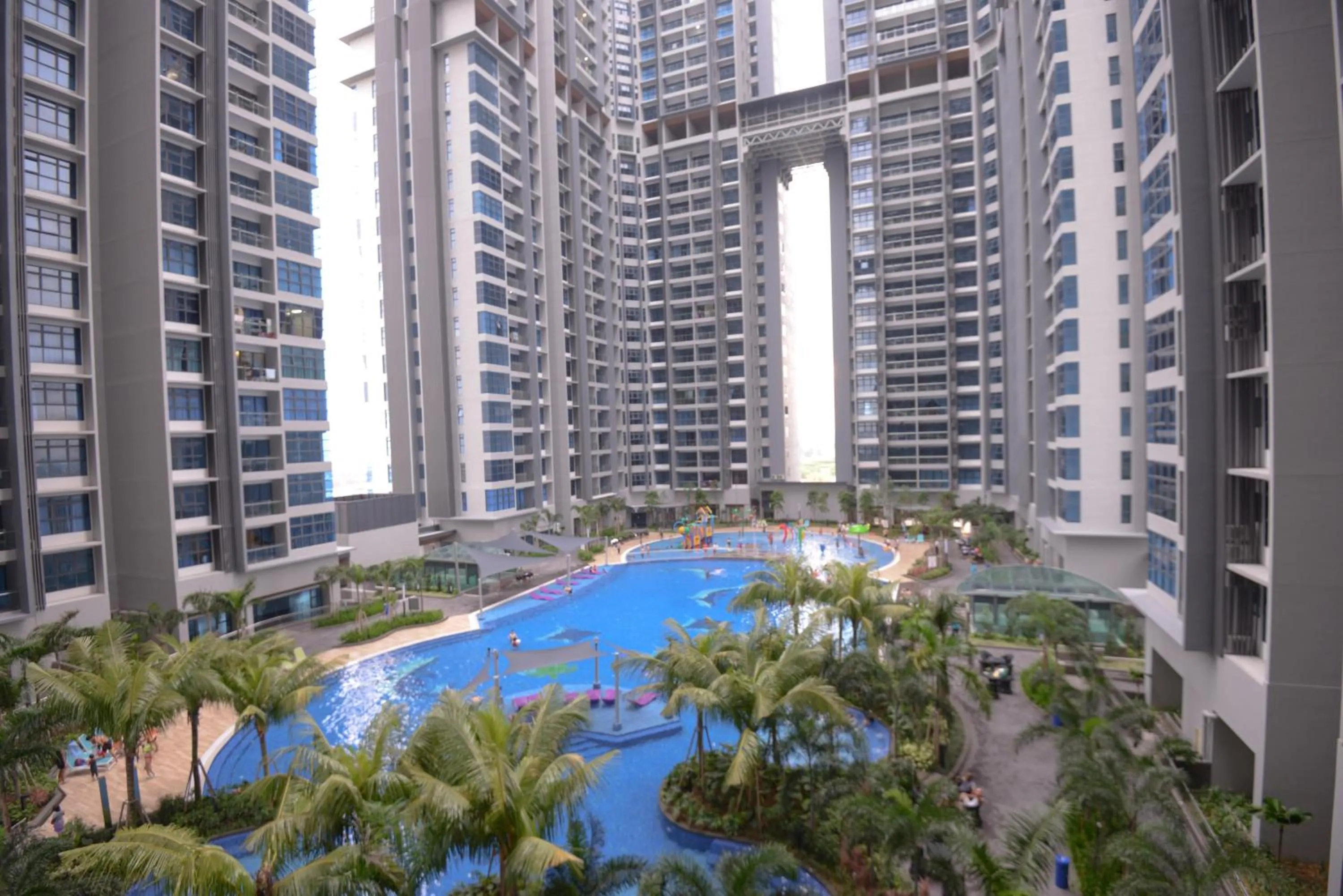 Swimming pool in Atlantis Residence @ Icon Stay Melaka