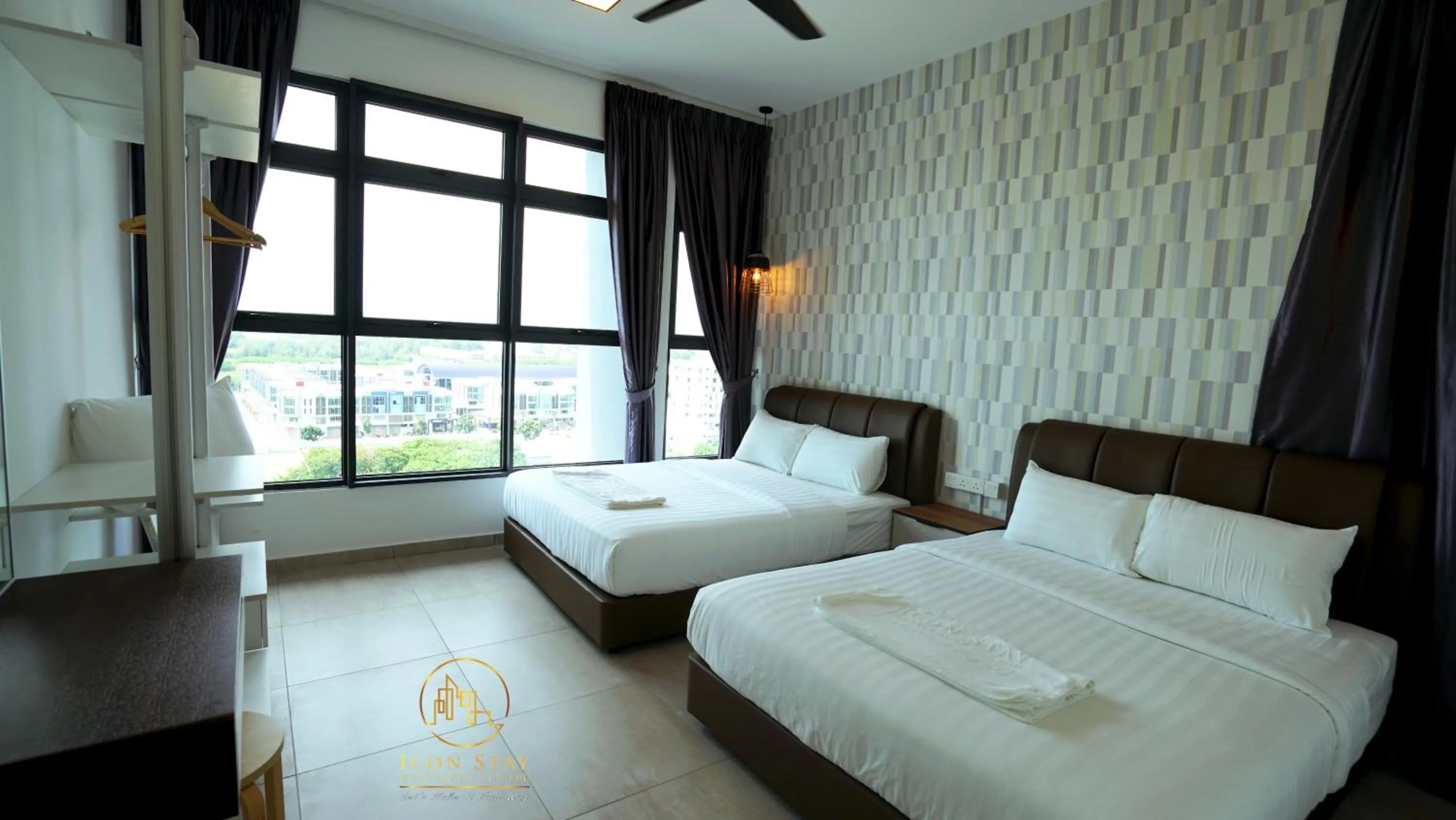 Bedroom, Bed in Atlantis Residence @ Icon Stay Melaka