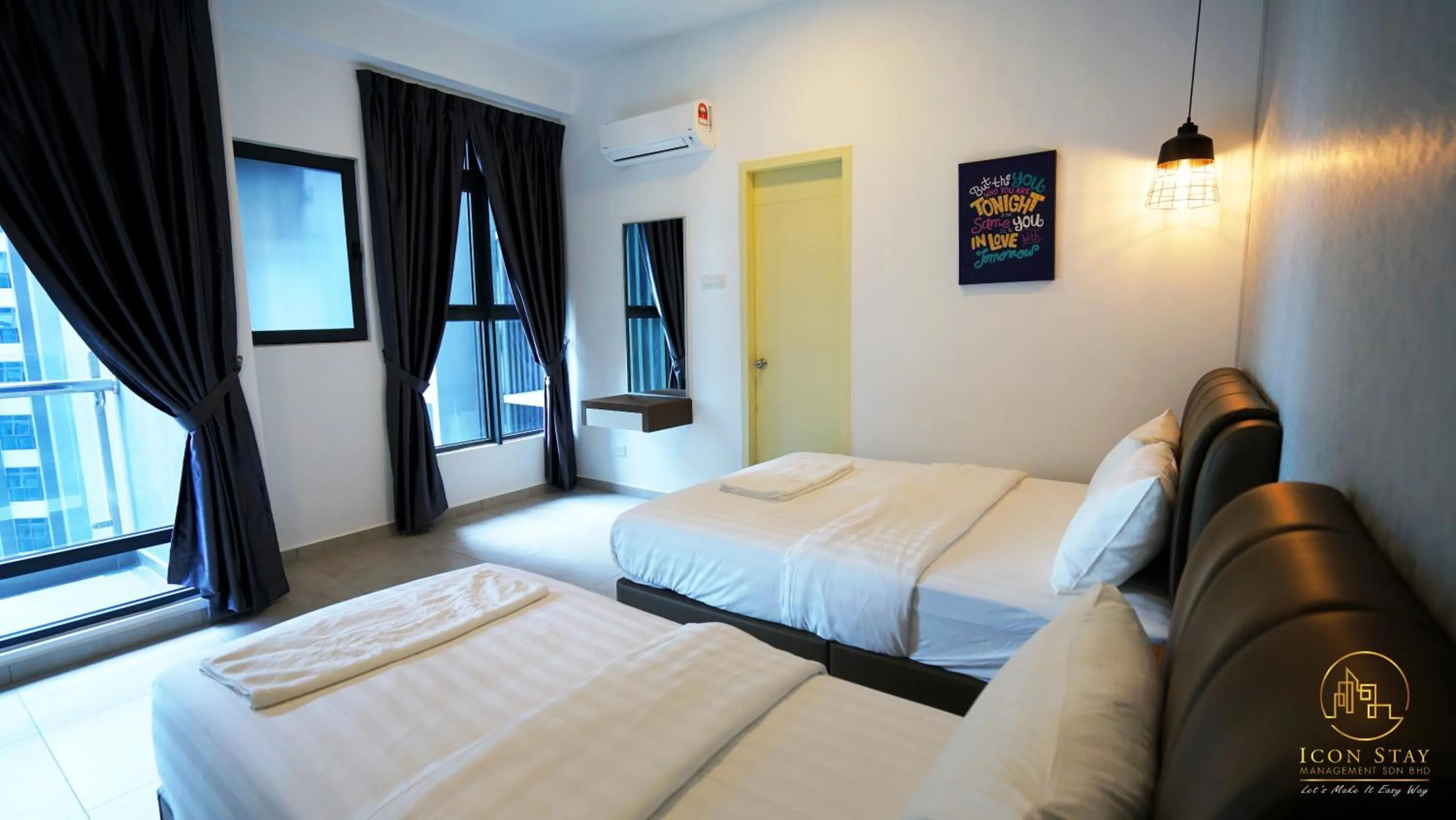 Bed in Atlantis Residence @ Icon Stay Melaka
