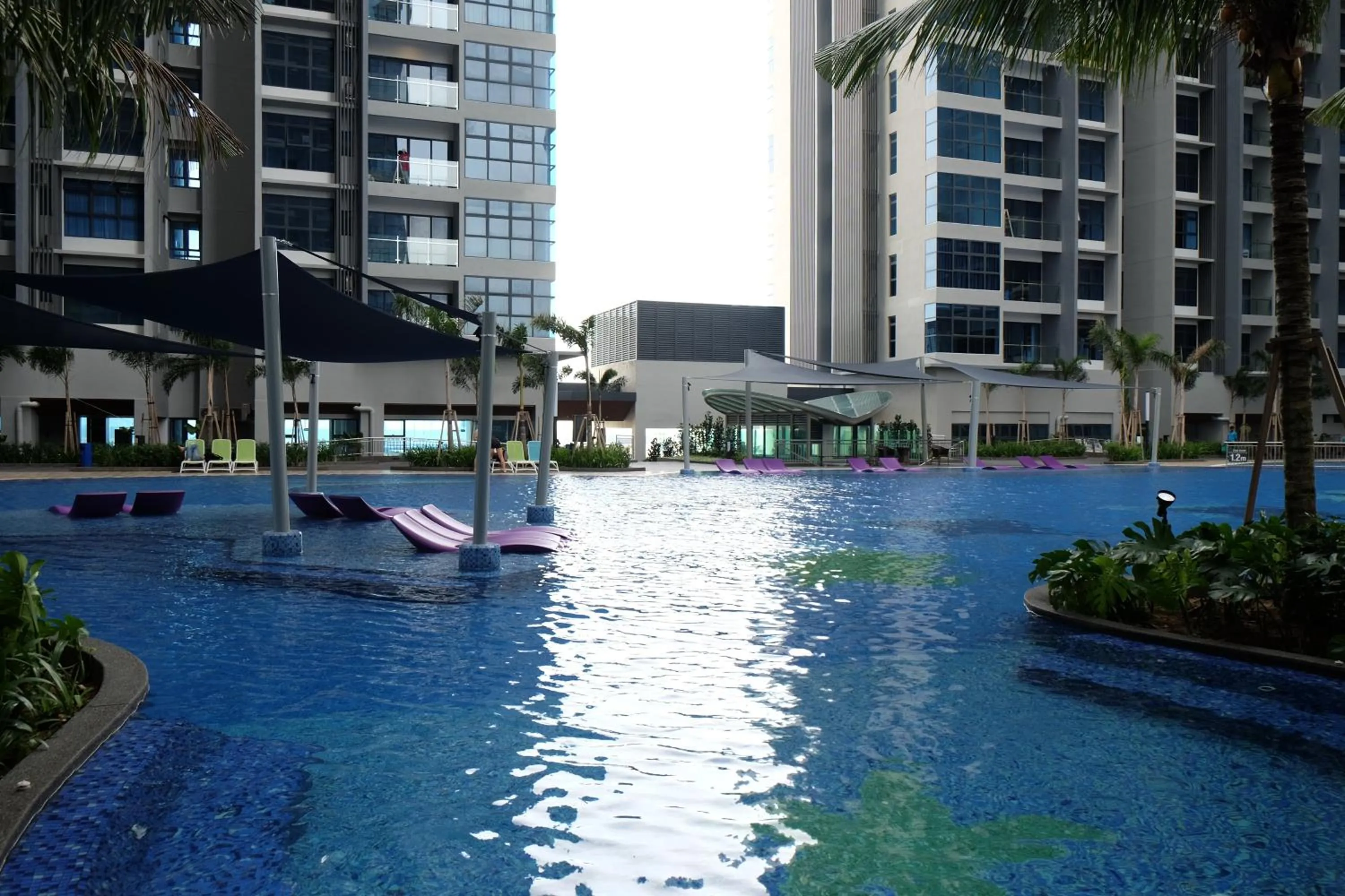 Swimming pool in Atlantis Residence @ Icon Stay Melaka