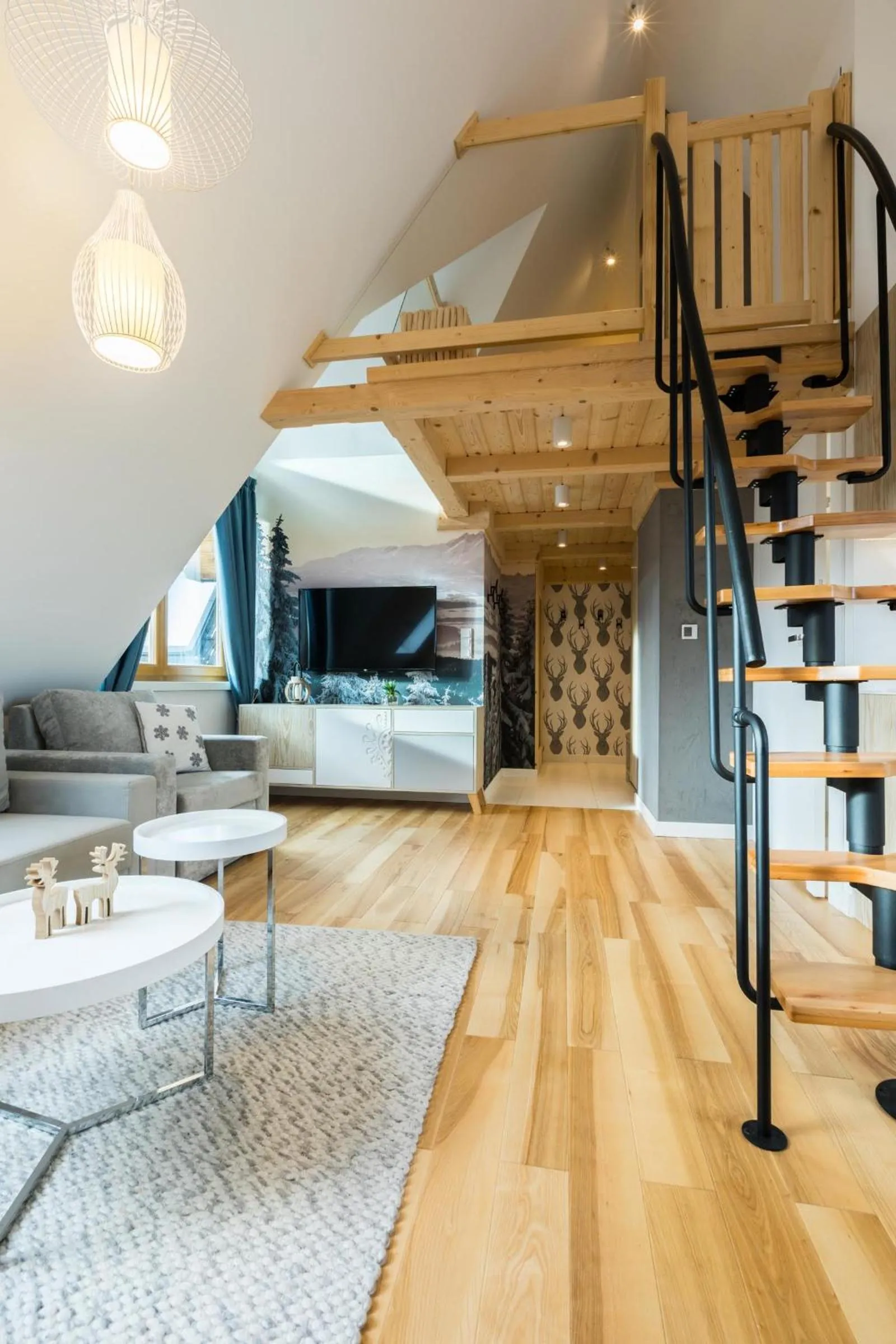 Living room in Rezydencja Zakopiańska