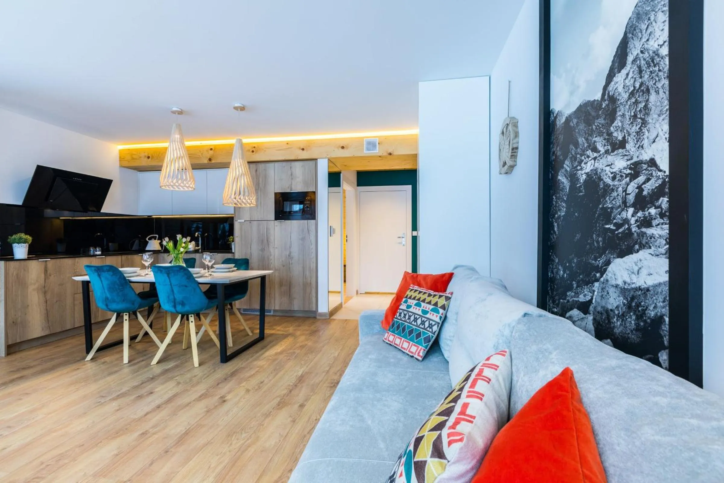 Living room in Rezydencja Zakopiańska