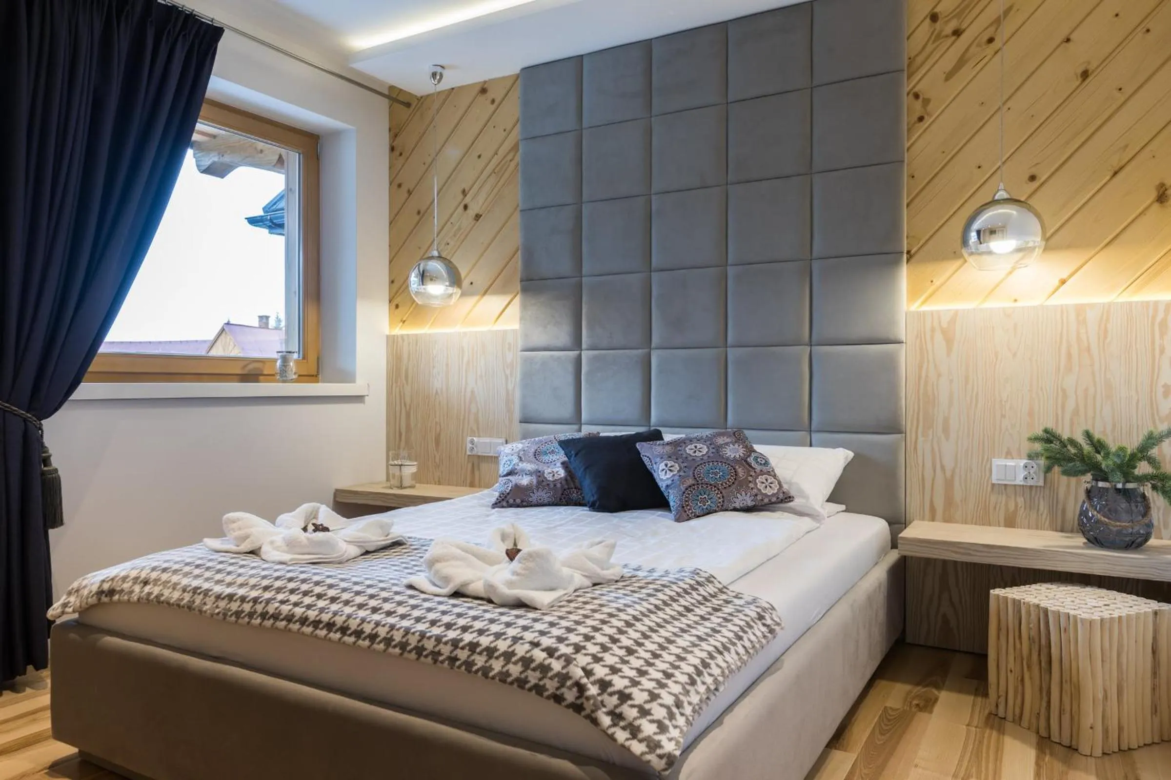 Bedroom, Bed in Rezydencja Zakopiańska