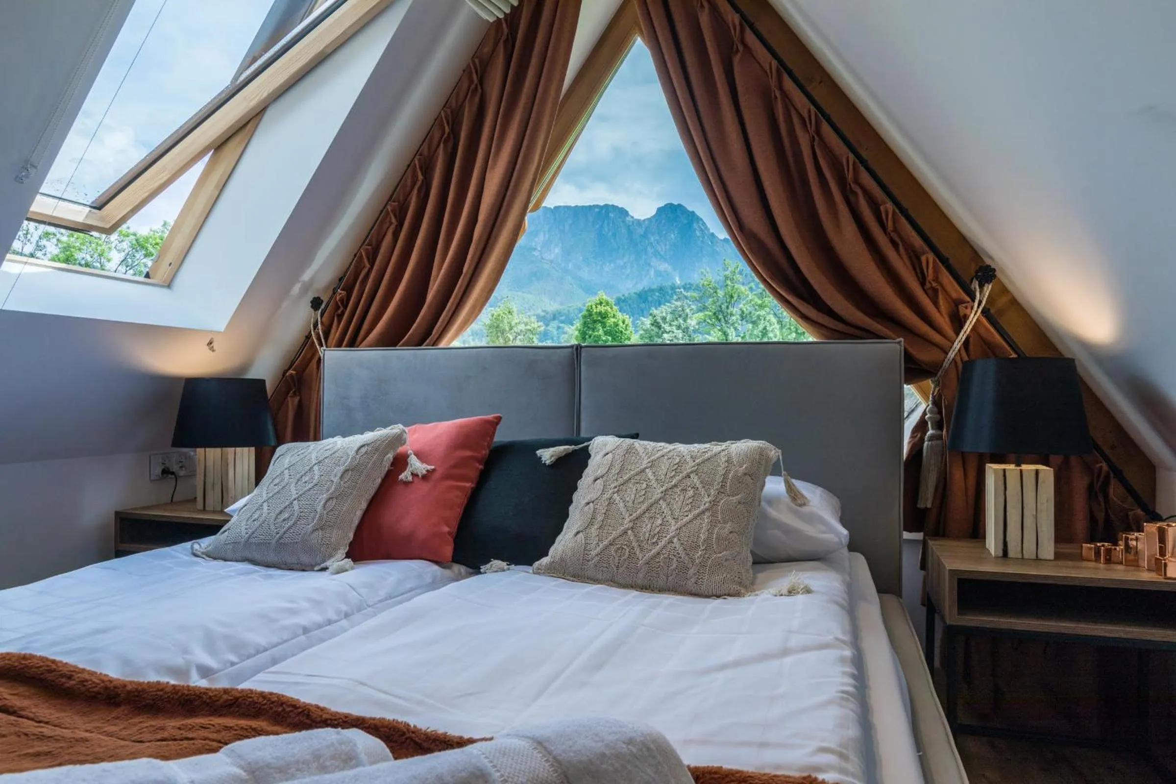 Bedroom, Bed in Rezydencja Zakopiańska