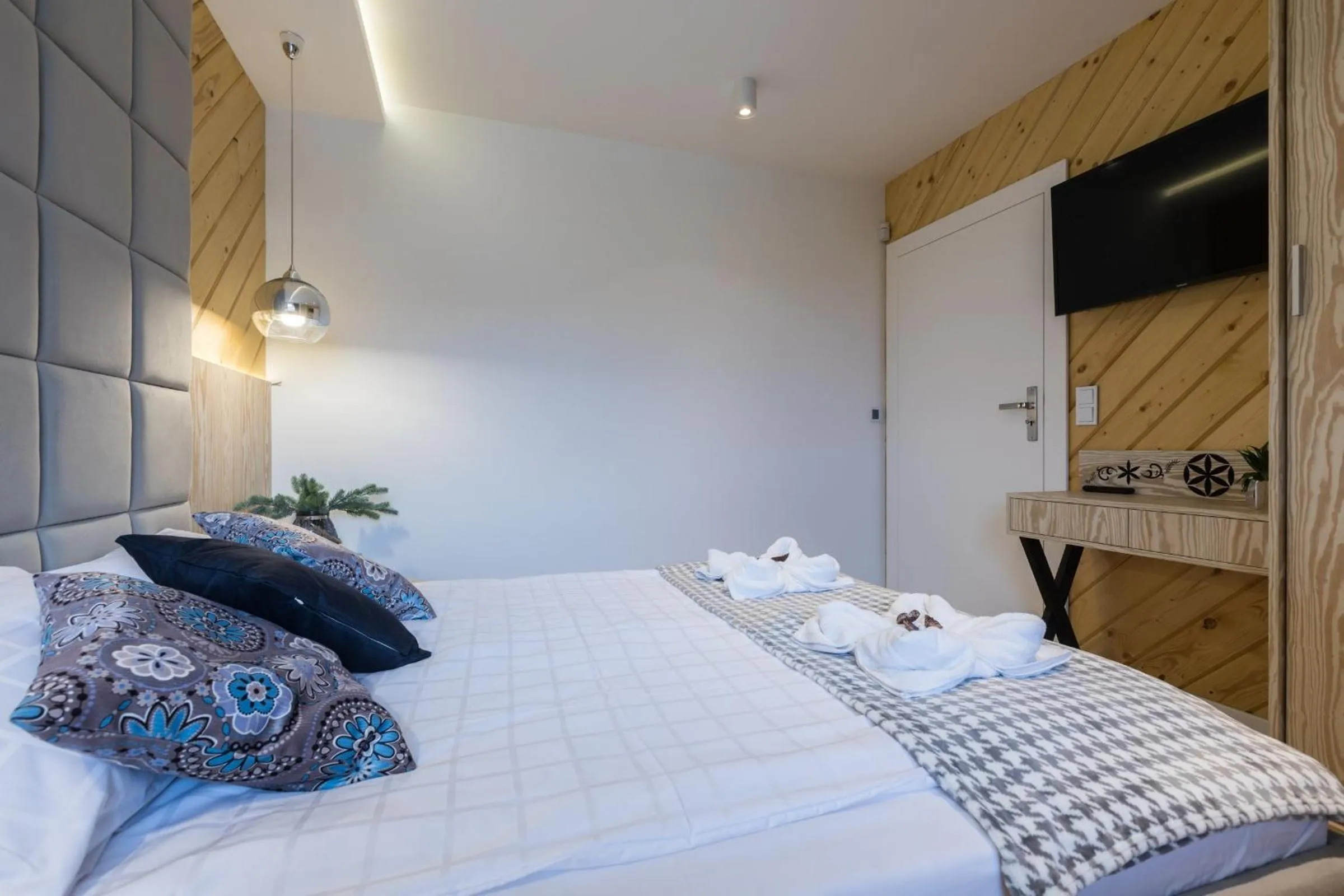 Bedroom, Bed in Rezydencja Zakopiańska