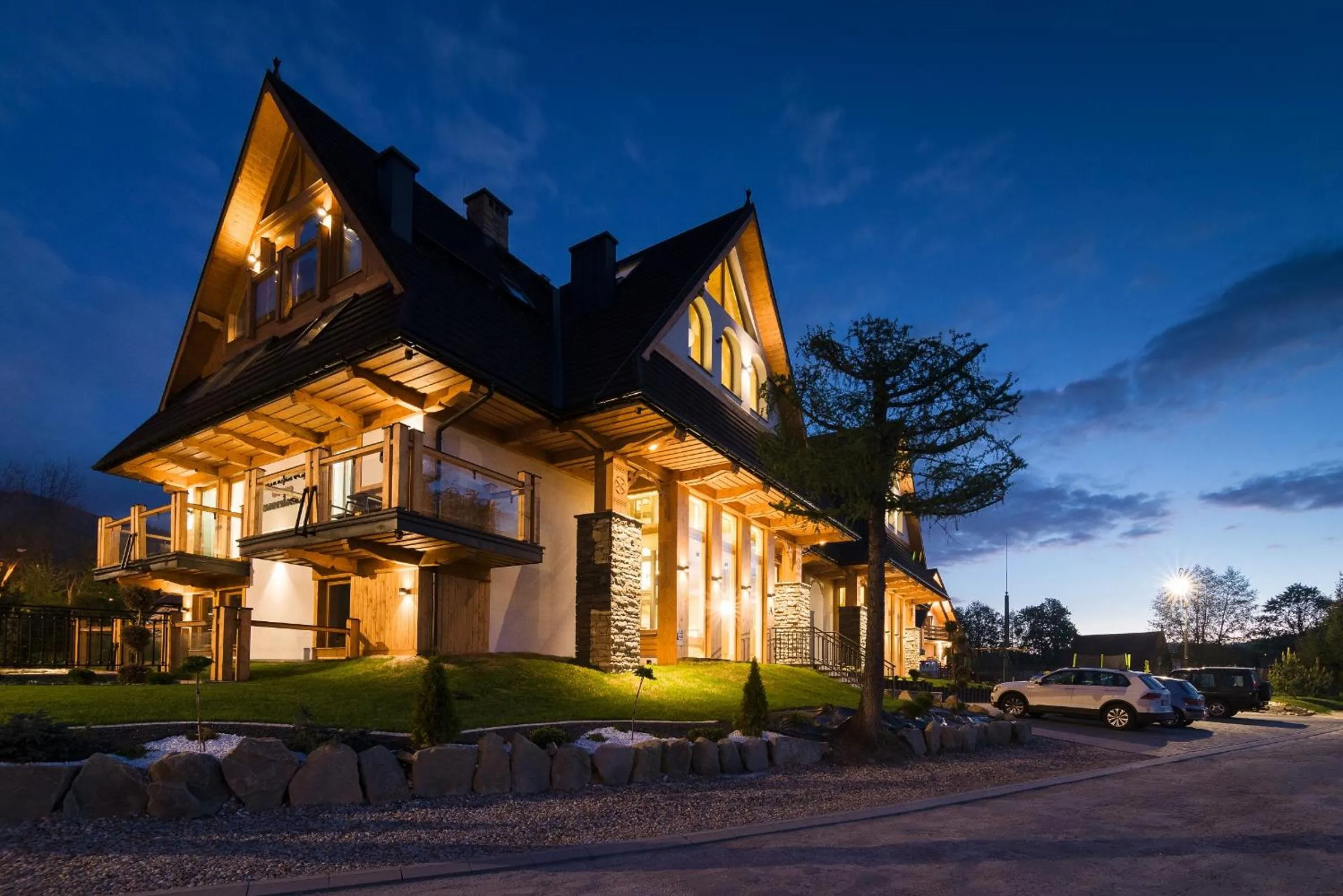 Facade/entrance in Rezydencja Zakopiańska