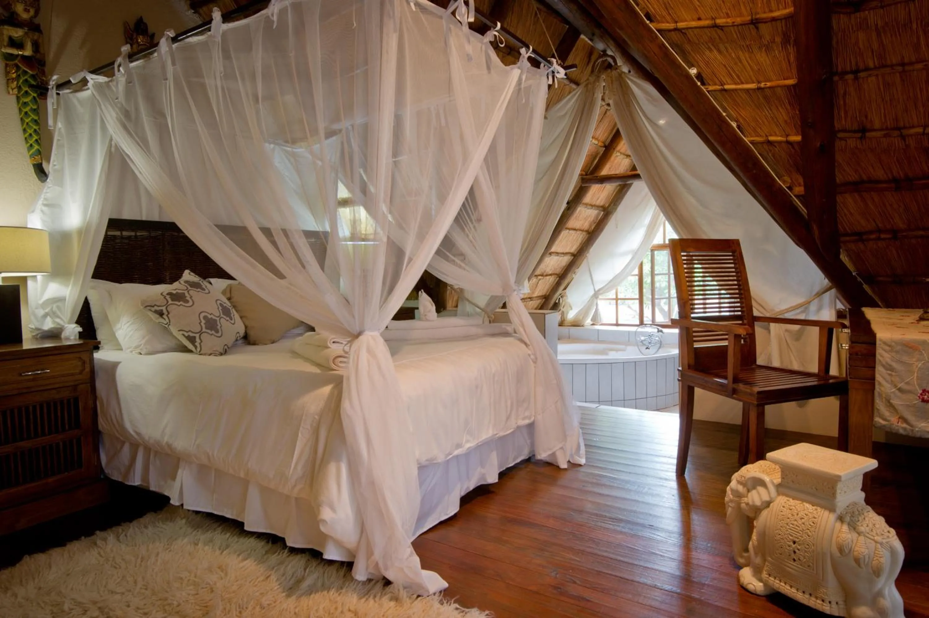 Bedroom, Bed in Blyde River Canyon Lodge