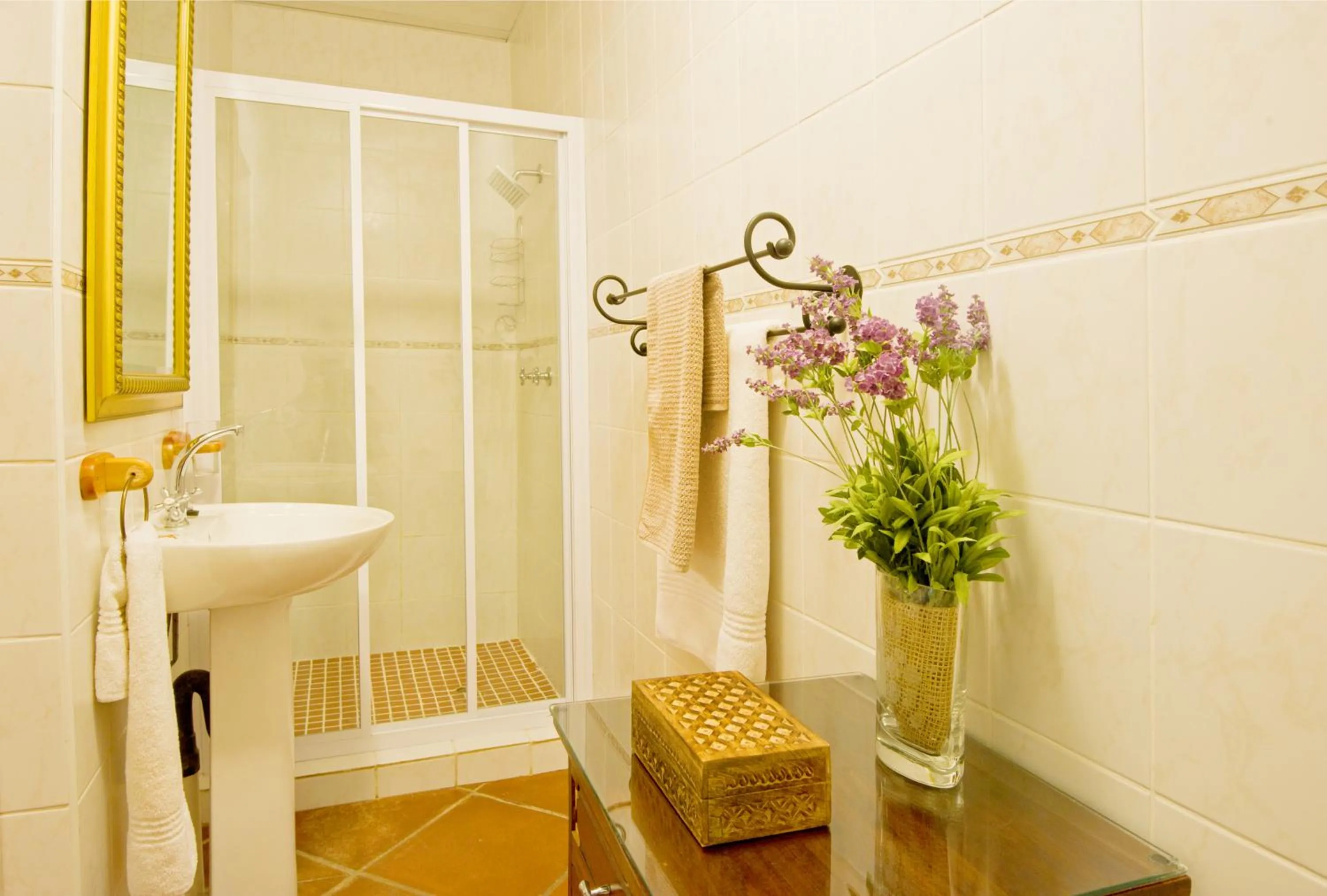 Shower in Blyde River Canyon Lodge