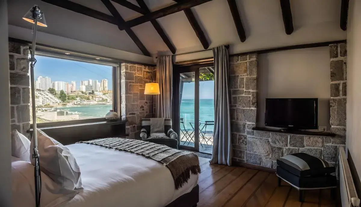 Premium Double Room with Ocean View in Hotel Boutique Casadoca Premium Double Room with Ocean View in Hotel Boutique Casadoca