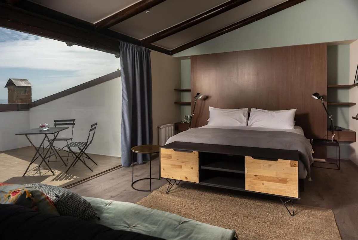 Balcony/Terrace, Bed in Hotel Boutique Casadoca