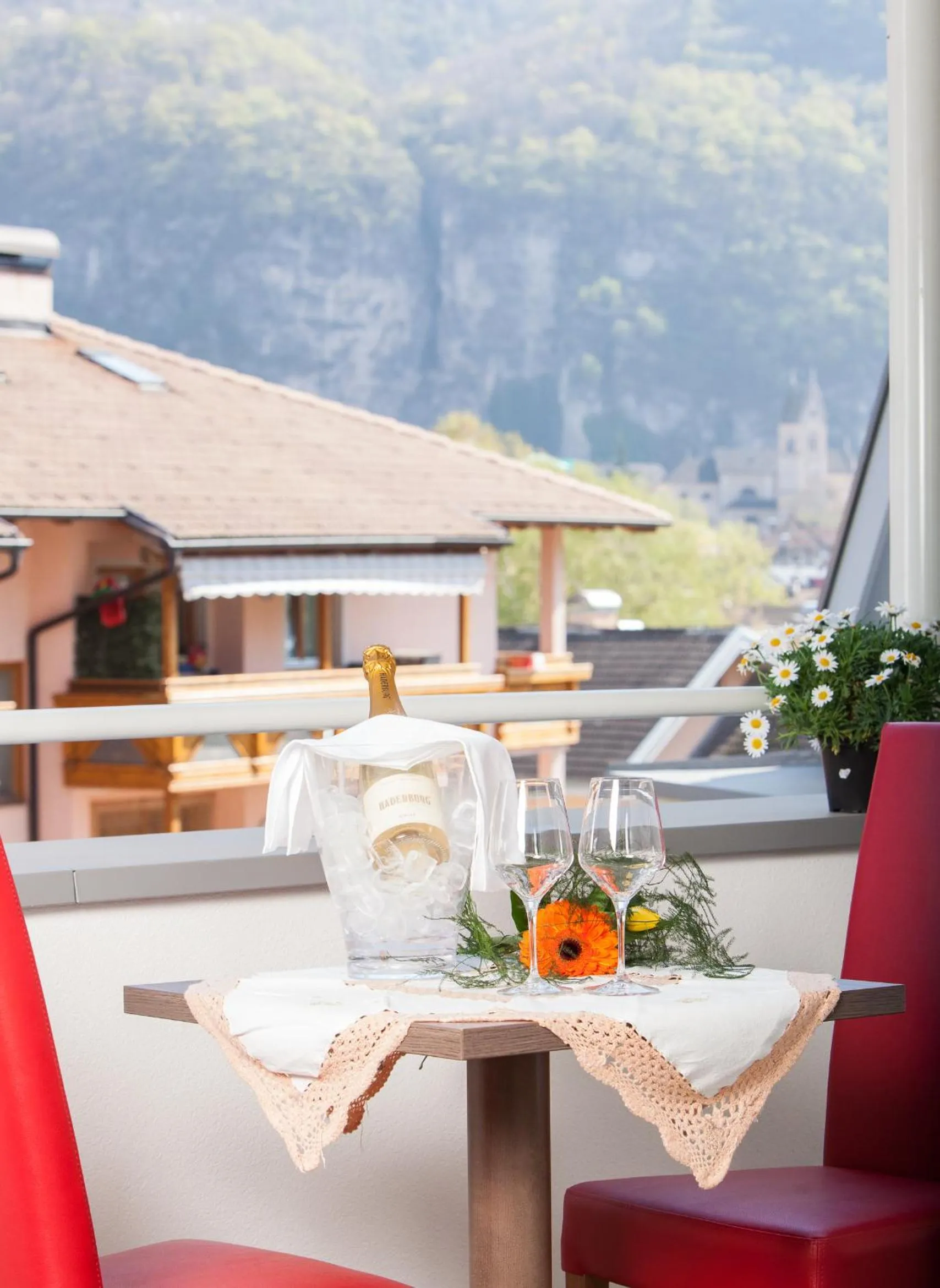 View (from property/room) in Hotel Comfort Erica Dolomiti Val d'Adige