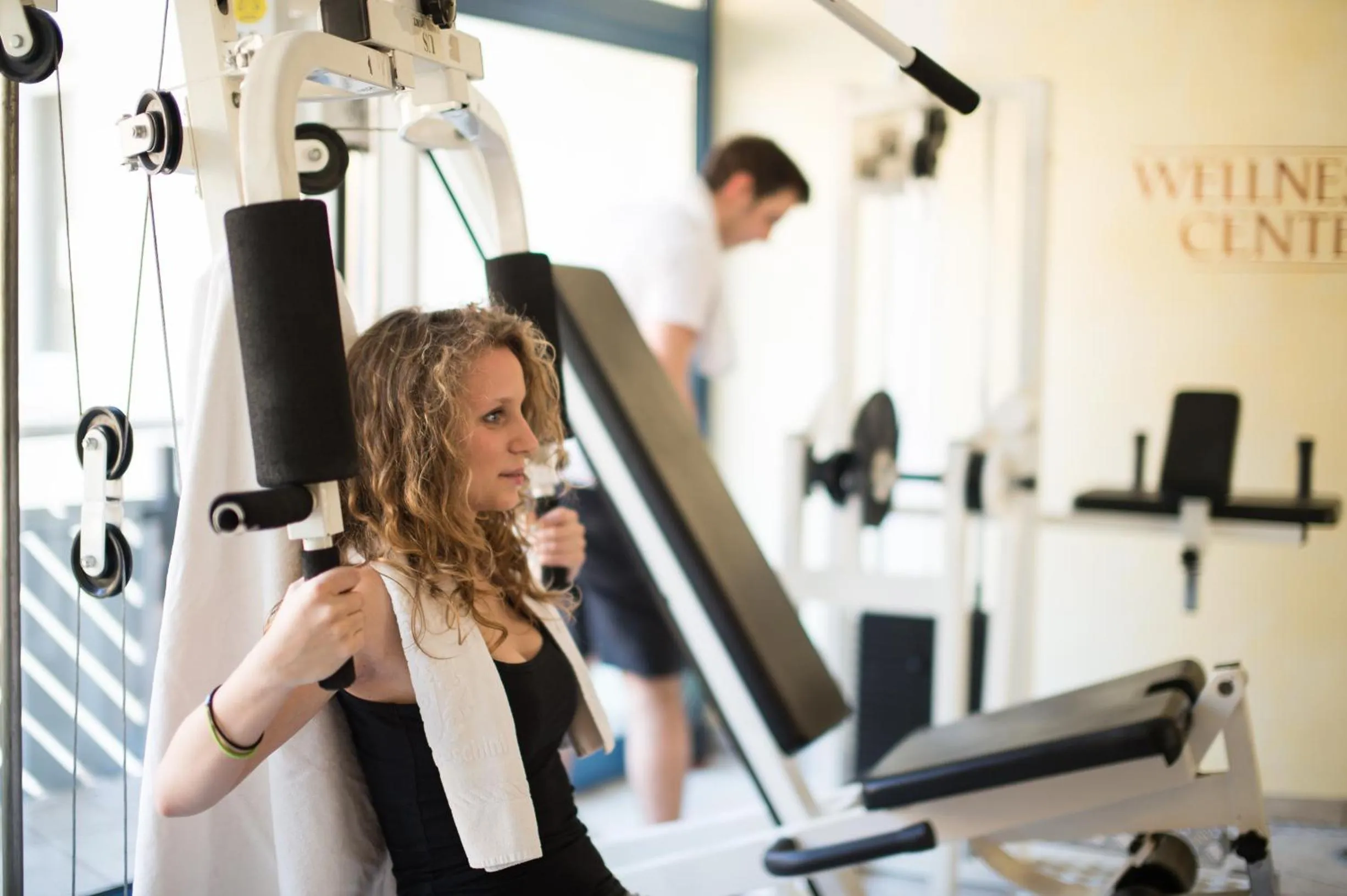 Fitness centre/facilities in Hotel Comfort Erica Dolomiti Val d'Adige