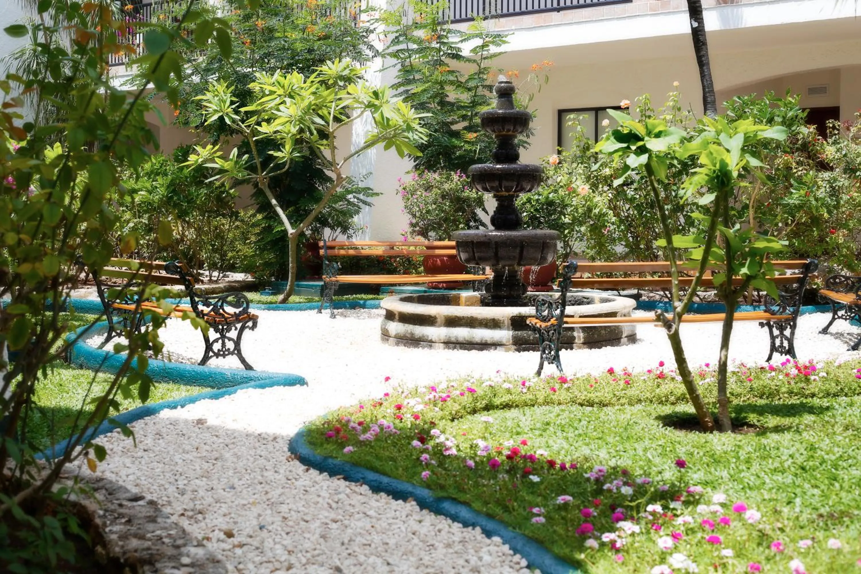 Garden in The Royal Cancun All Suites Resort