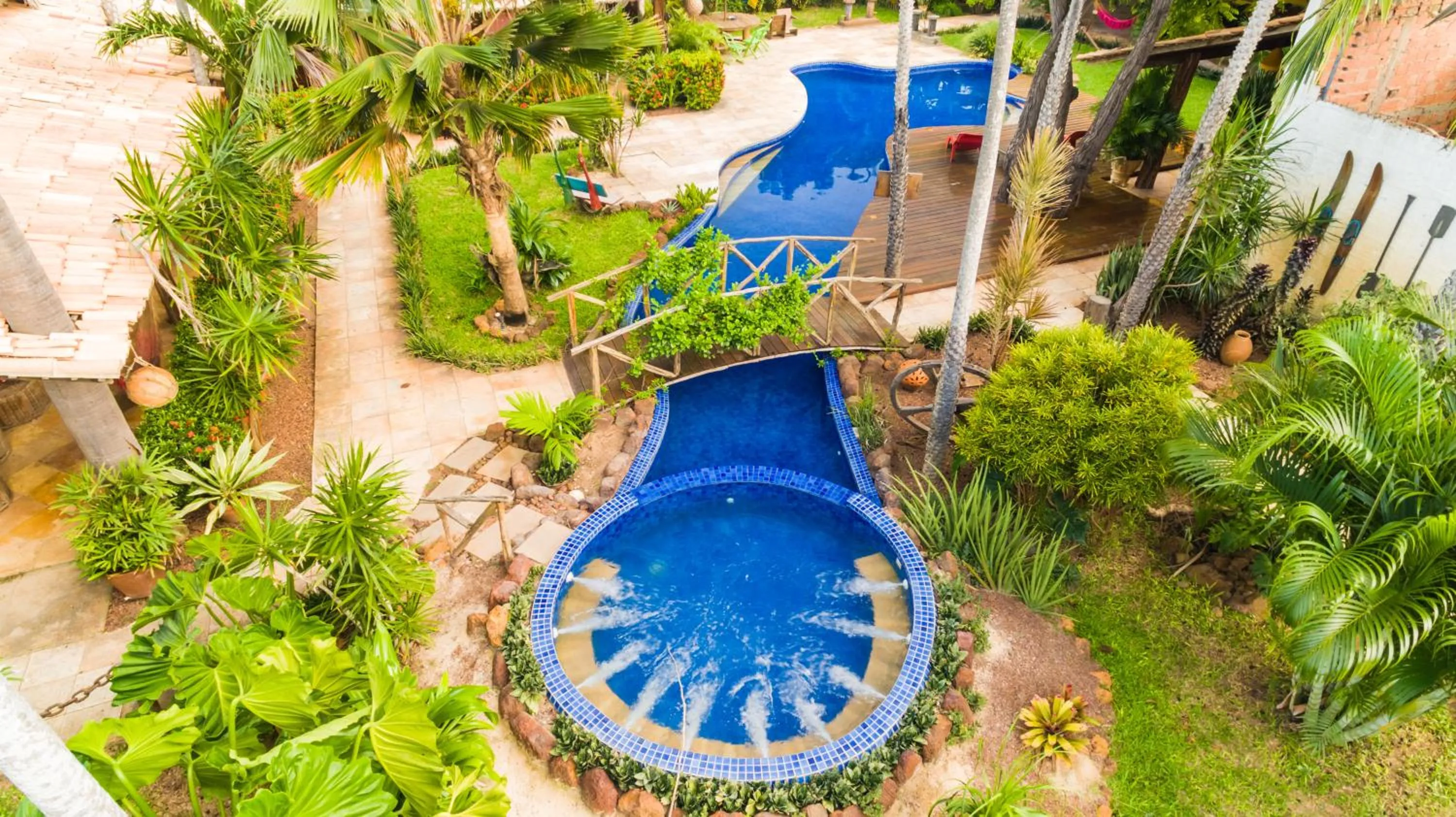 Patio in Pousada Vila Parnaíba