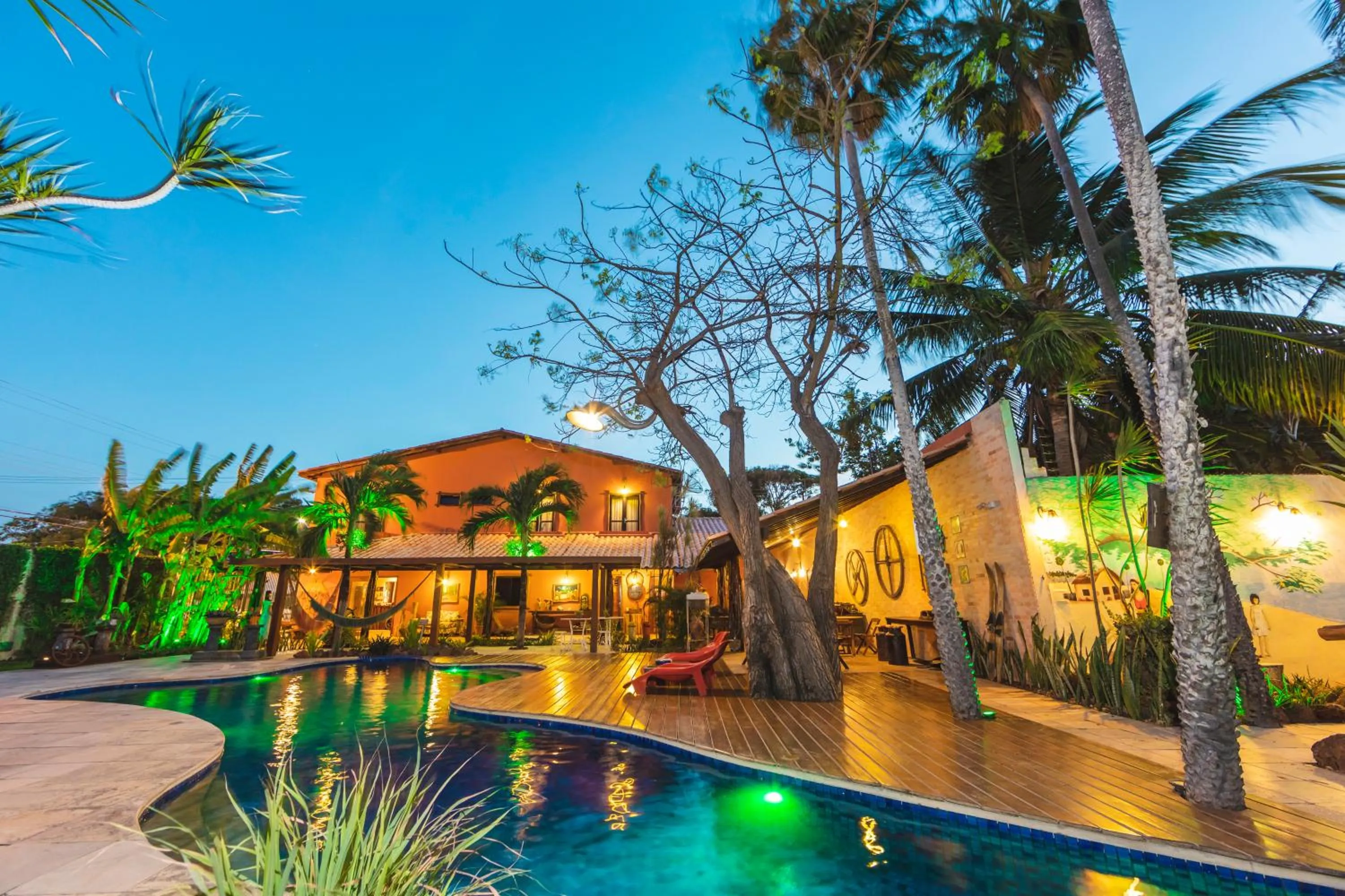 Garden in Pousada Vila Parnaíba