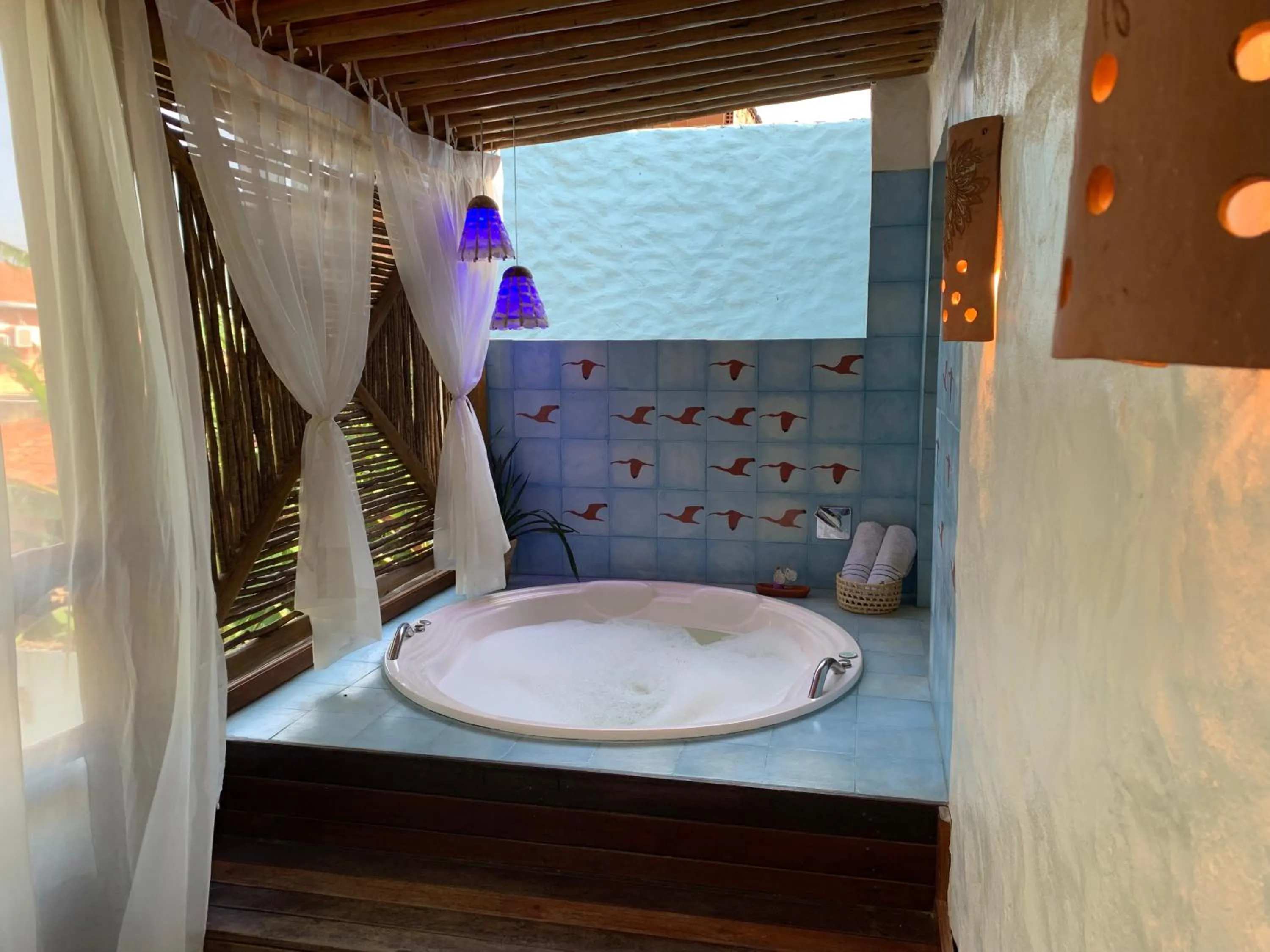 Hot Tub in Pousada Vila Parnaíba