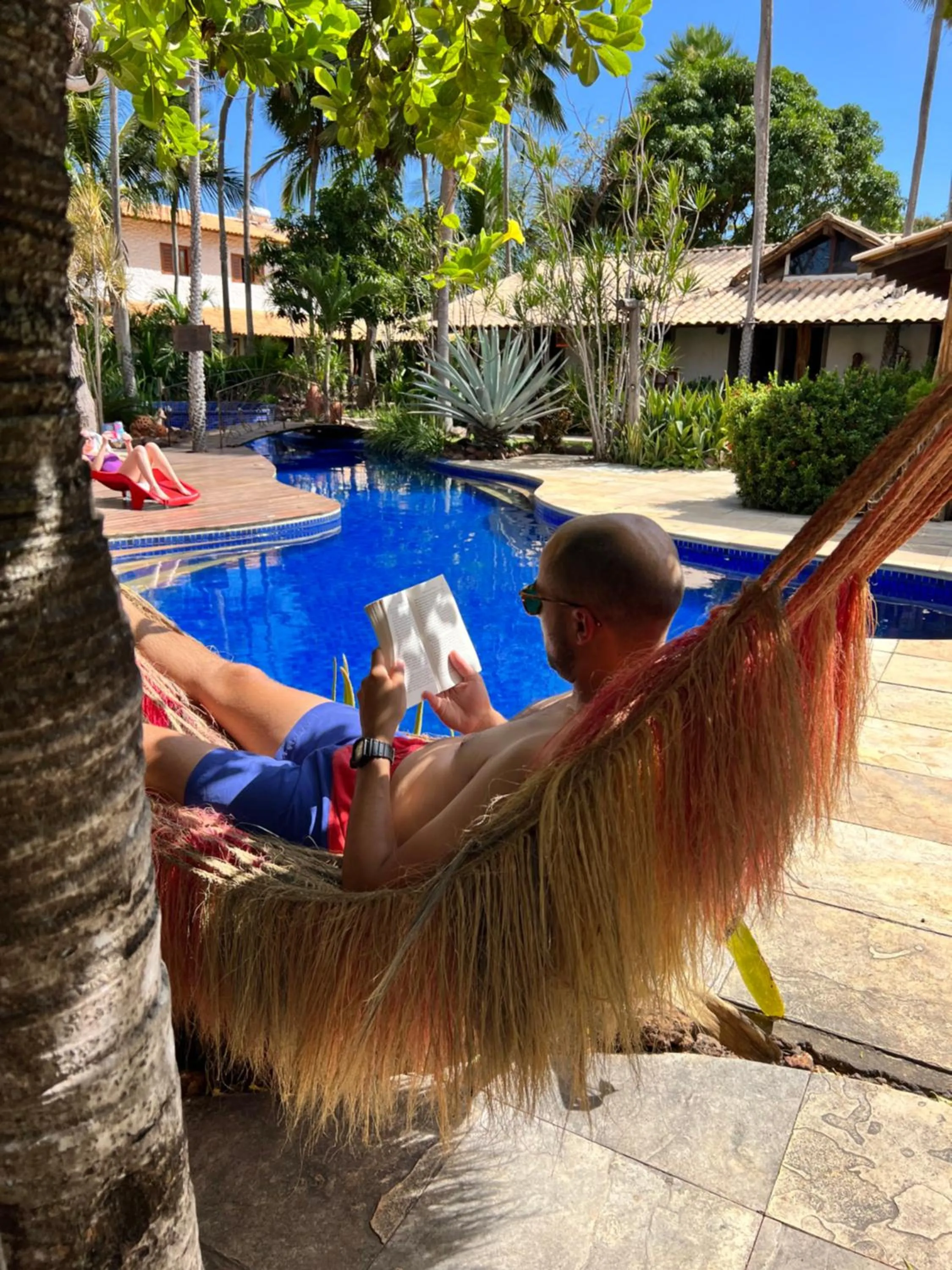 Swimming pool in Pousada Vila Parnaíba