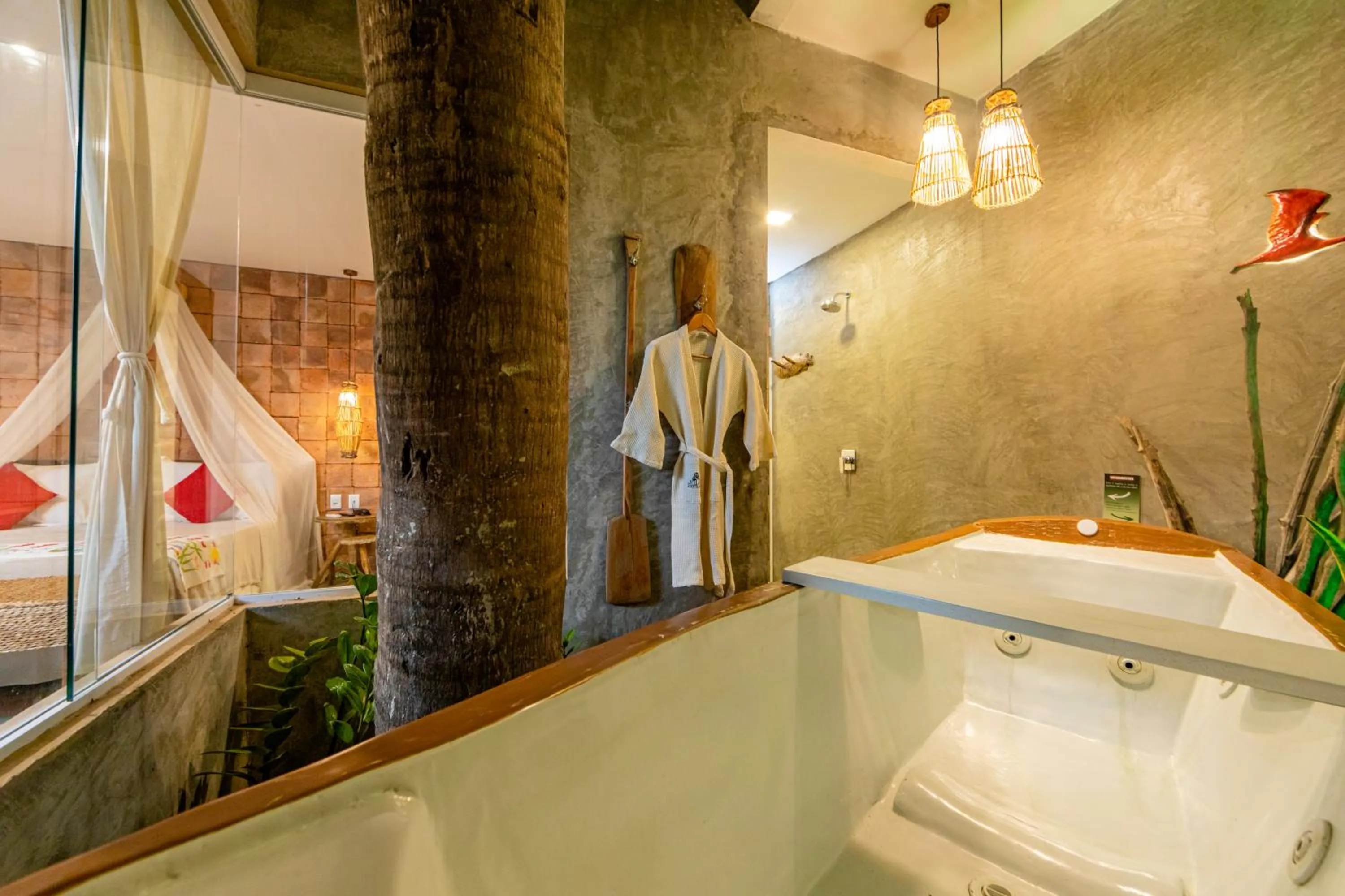 Hot Tub in Pousada Vila Parnaíba