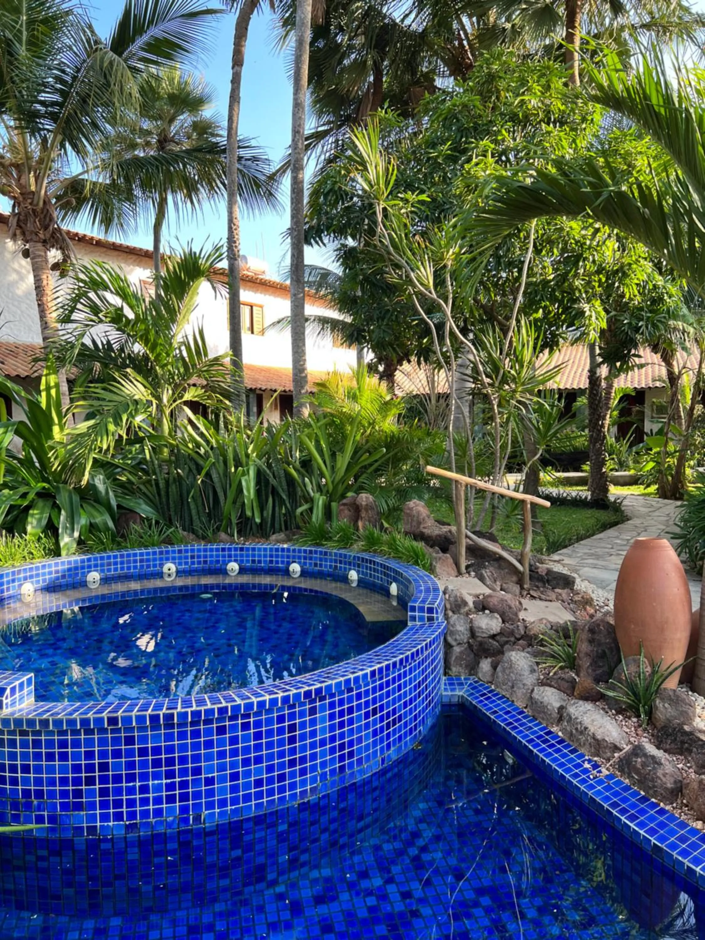 Hot Tub in Pousada Vila Parnaíba